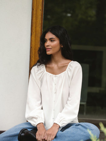 Balloon Sleeve Shirt