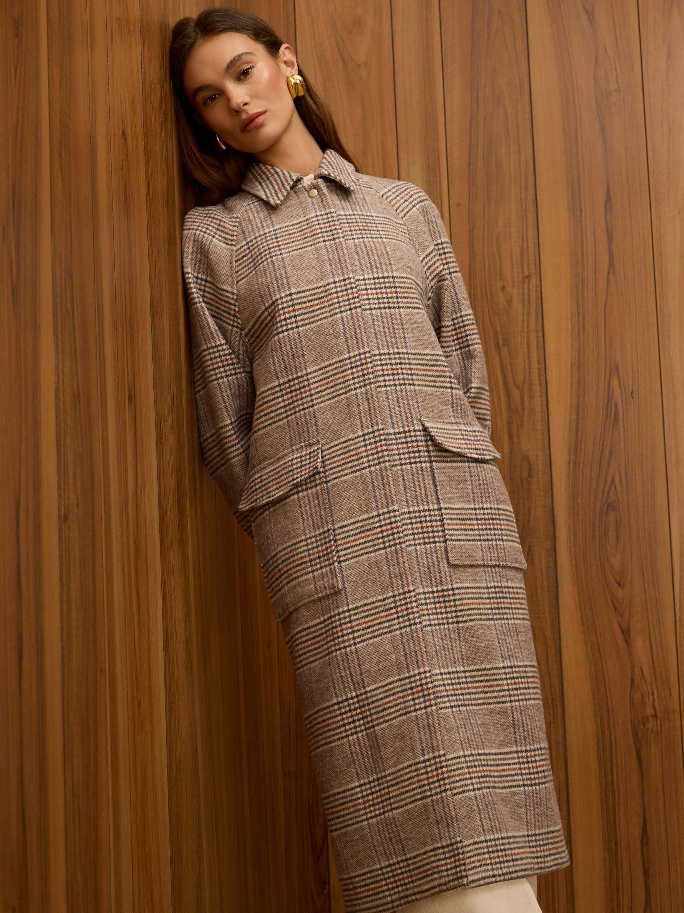 SUTTON PLAID TAILORED COAT View 1 | Coats & Jackets SUTTON PLAID TAILORED COAT View 1 | Coats & Jackets