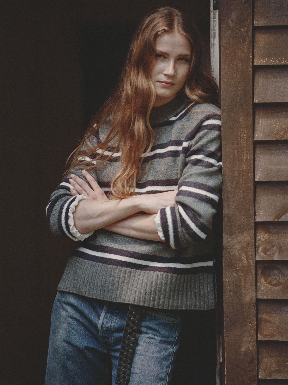 SUZIE PULLOVER SWEATER WITH SLIT VIEW 1 SUZIE PULLOVER SWEATER WITH SLIT VIEW 1