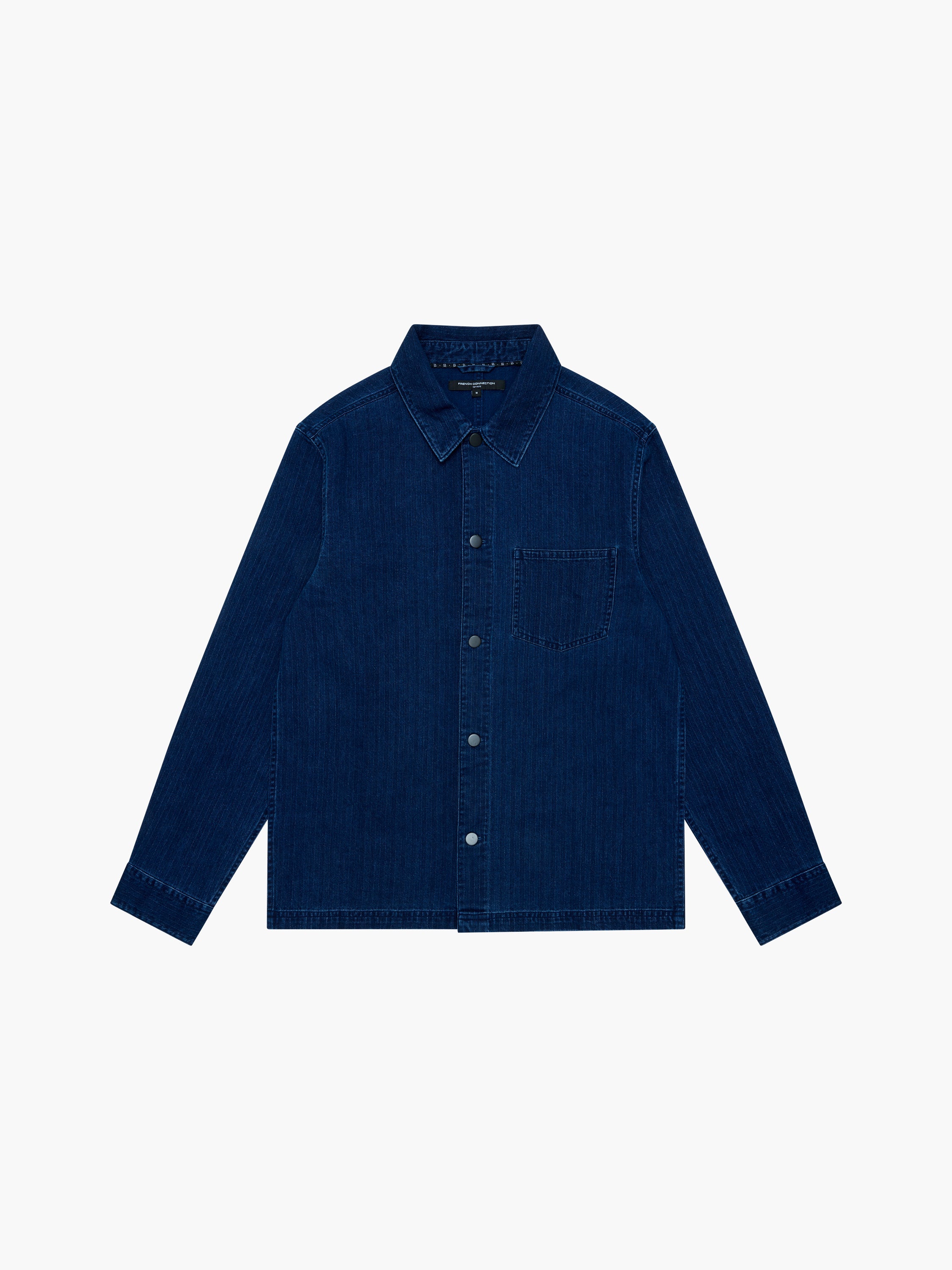 Long Sleeve Denim Overshirt