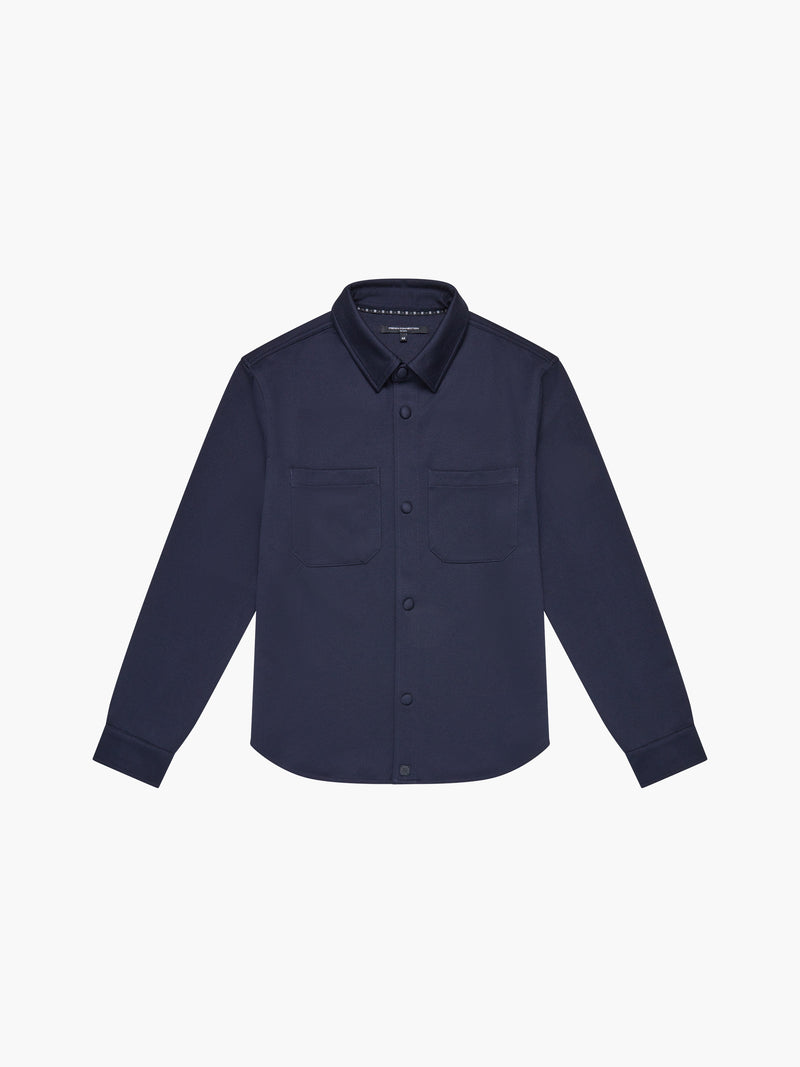 Long Sleeve Stretch Overshirt