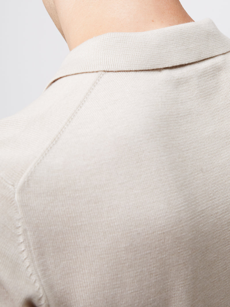 3 Button Knit Polo