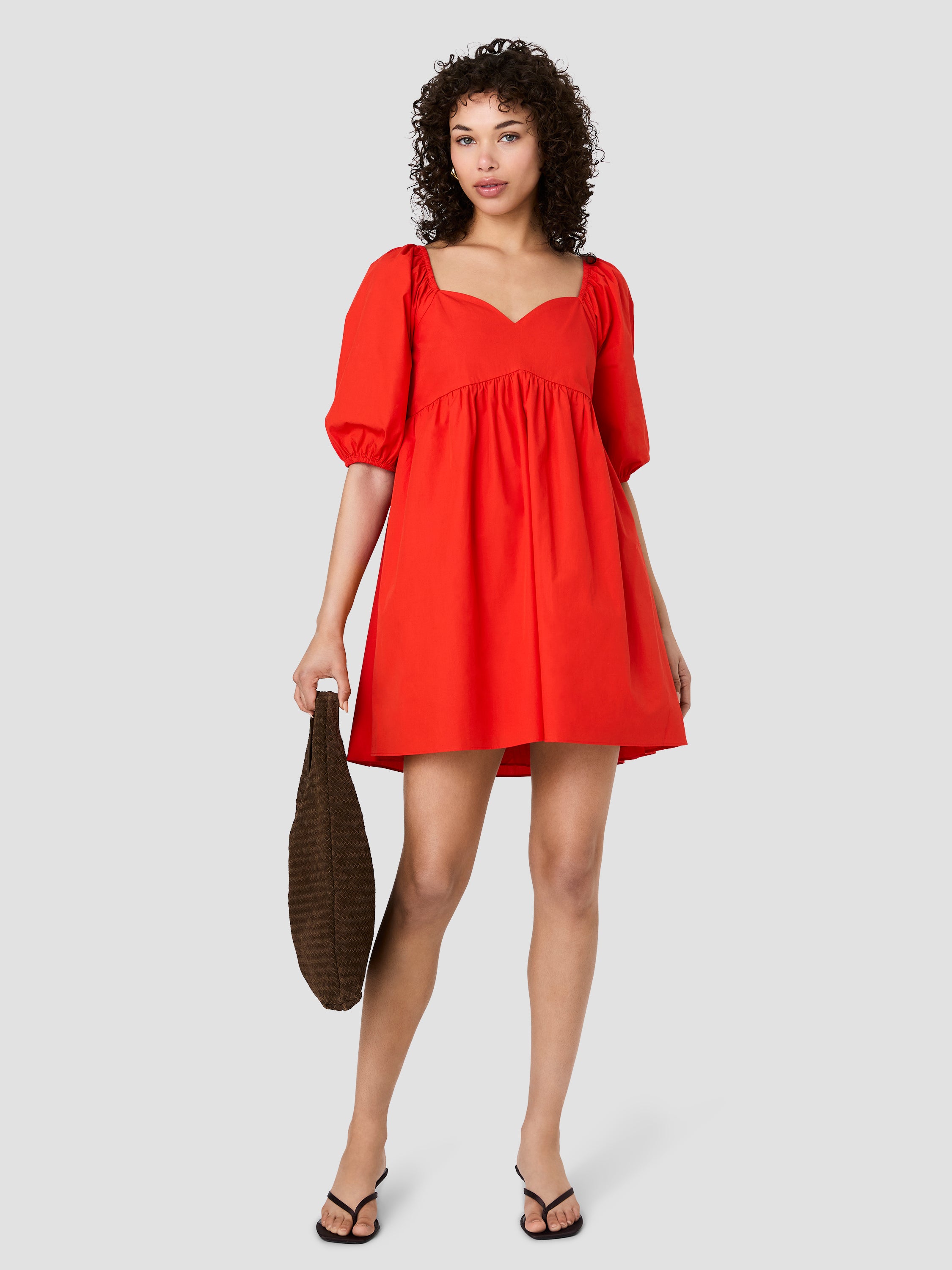 CAMBRIA COTTON PUFF SLEEVE MINI DRESS View 1 | Dresses CAMBRIA COTTON PUFF SLEEVE MINI DRESS View 1 | Dresses