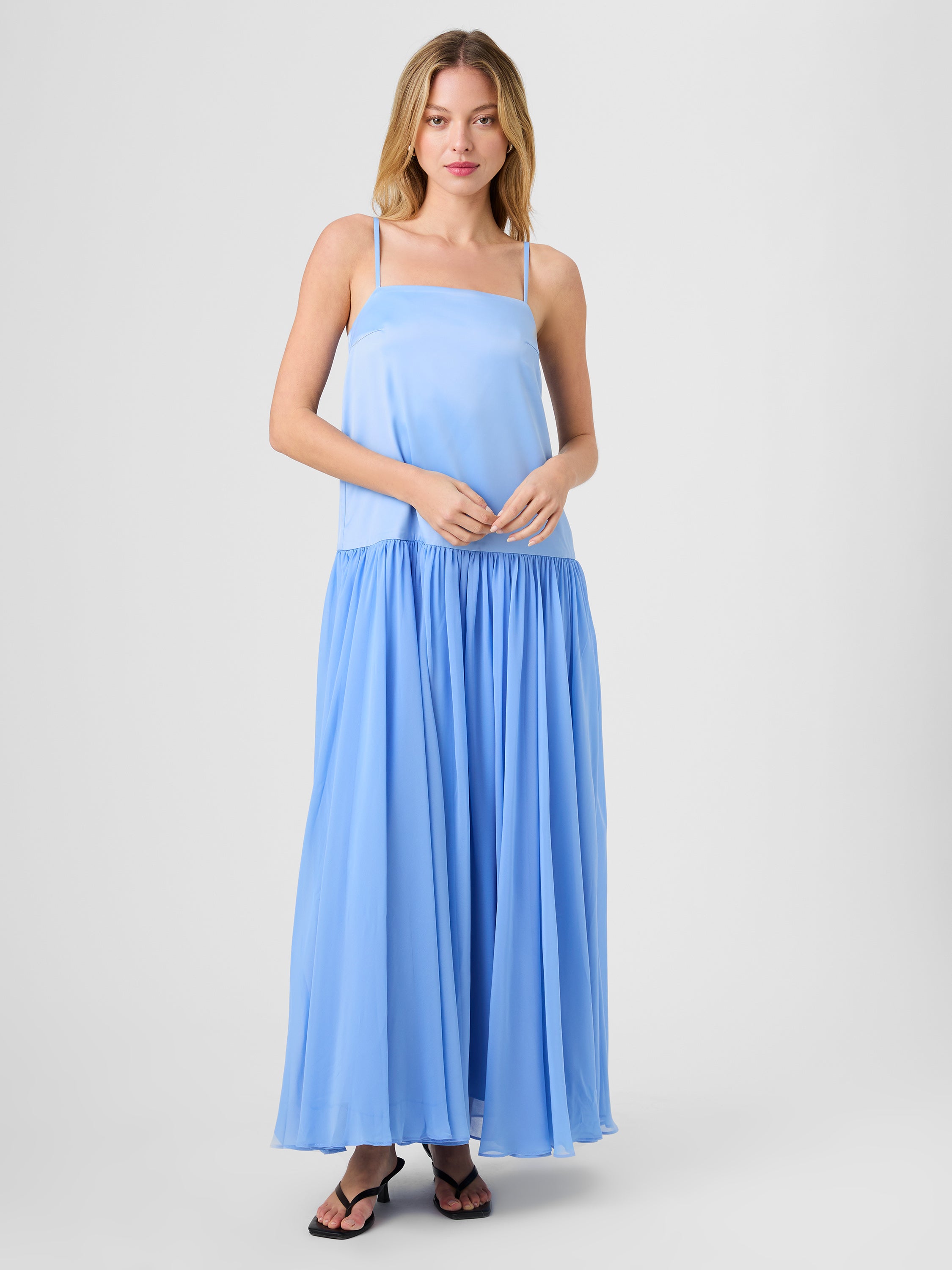 MARINA SILKY MAXI DRESS View 1 | Dresses MARINA SILKY MAXI DRESS View 1 | Dresses