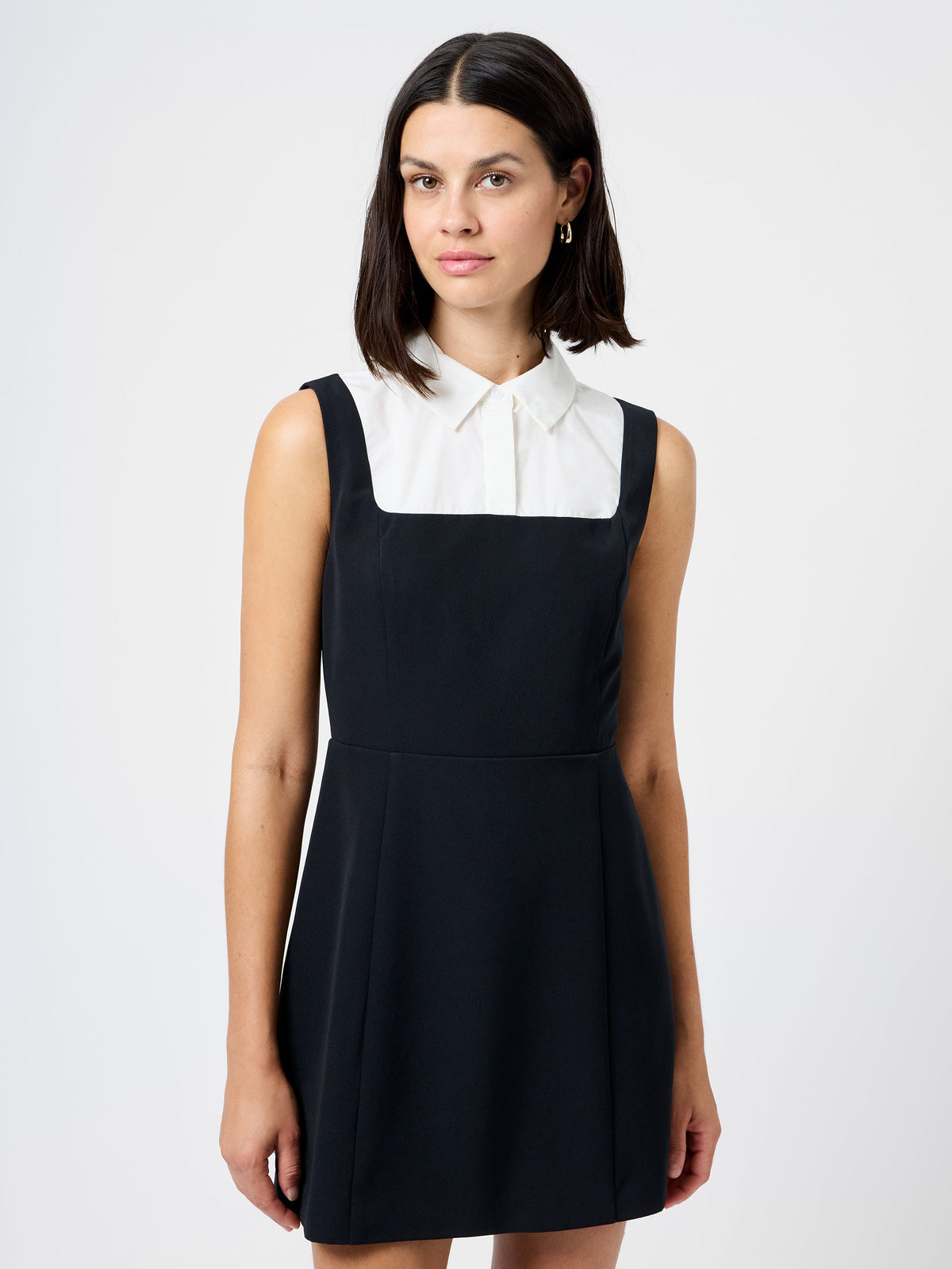 French Connection Echo Crepe Sleeveless Dress
