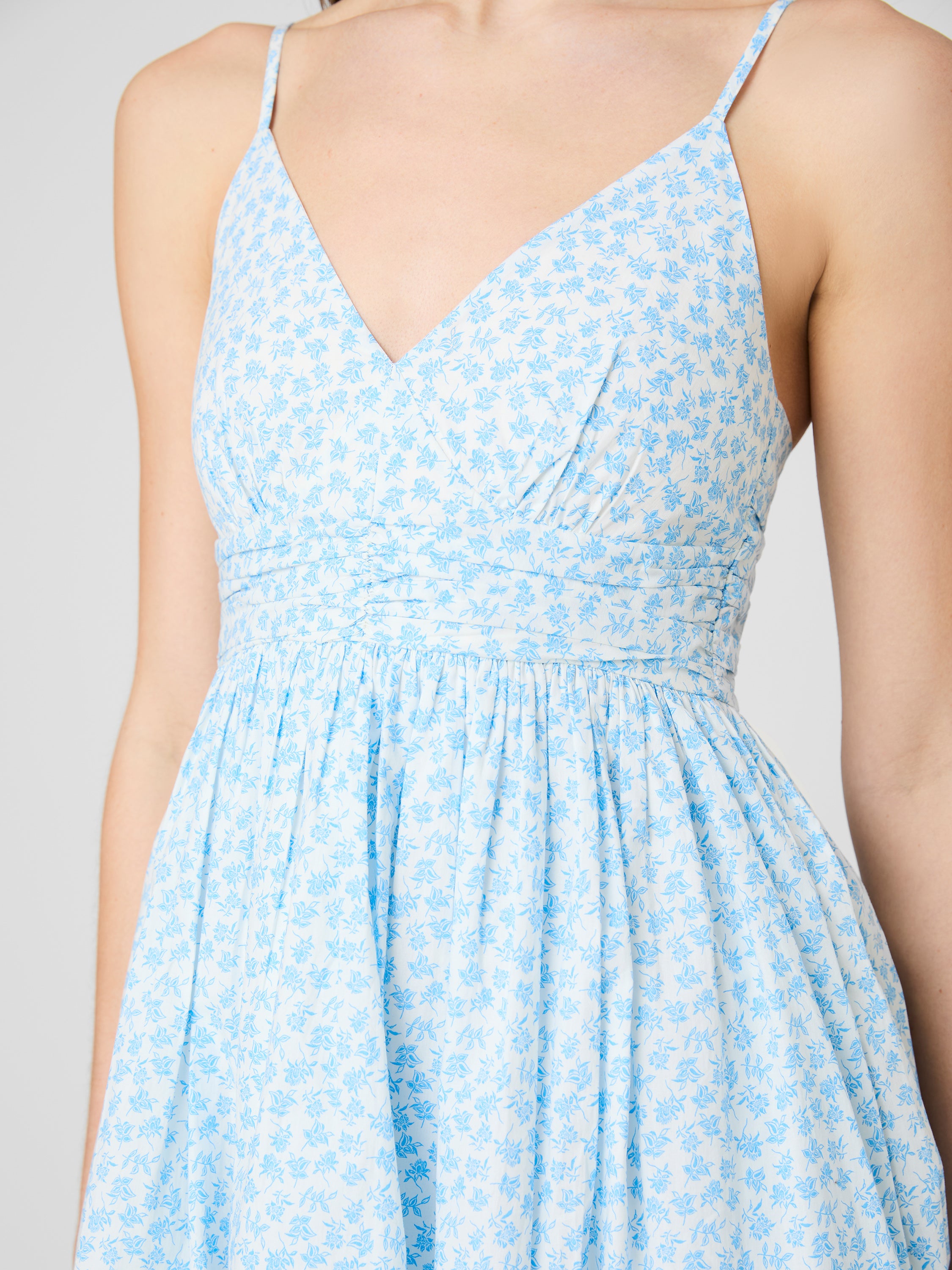 RHODES POPLIN STACEY FLEUR MINI DRESS VIEW 3 RHODES POPLIN STACEY FLEUR MINI DRESS VIEW 3