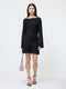 Ennis Satin Longsleeve Mini Dress