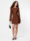Ennis Satin Longsleeve Mini Dress