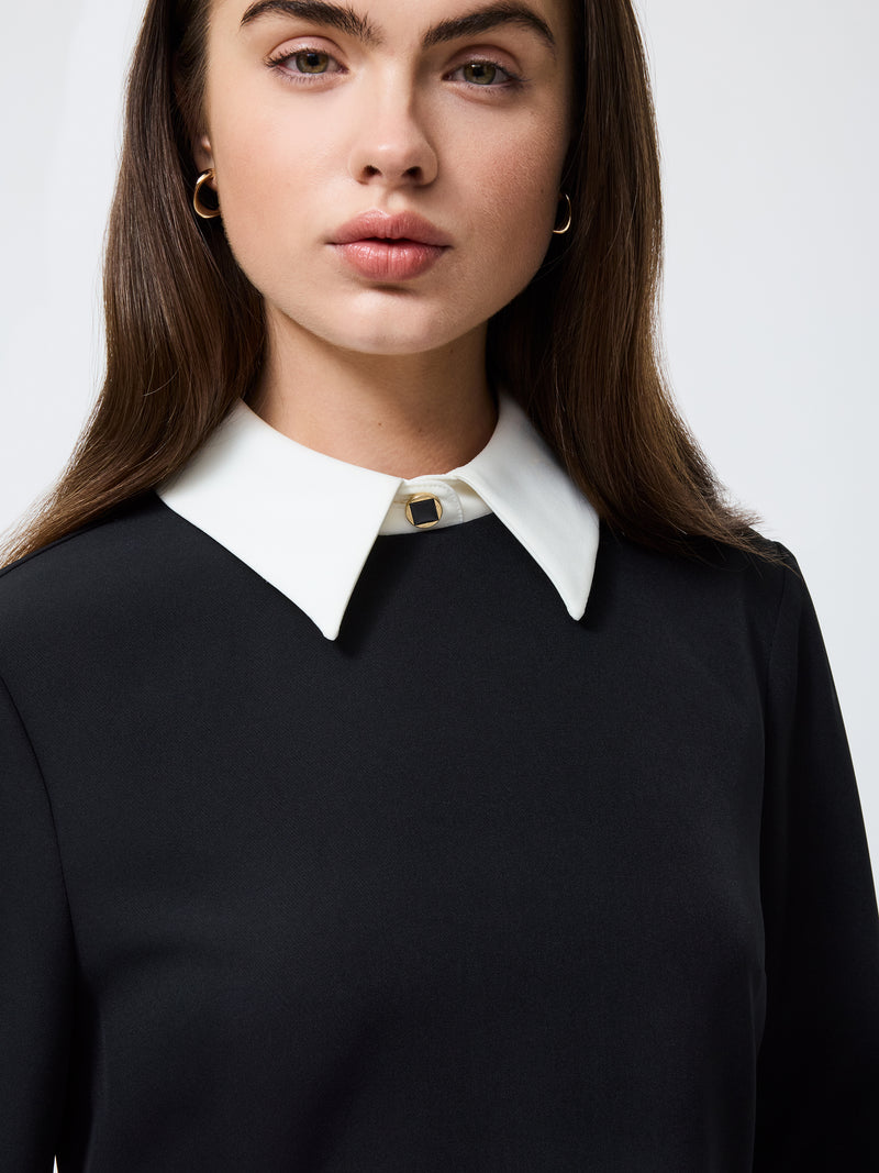 Echo Long Sleeve Collared Dress