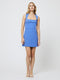 Whisper Foldover Square Neck Mini Dress