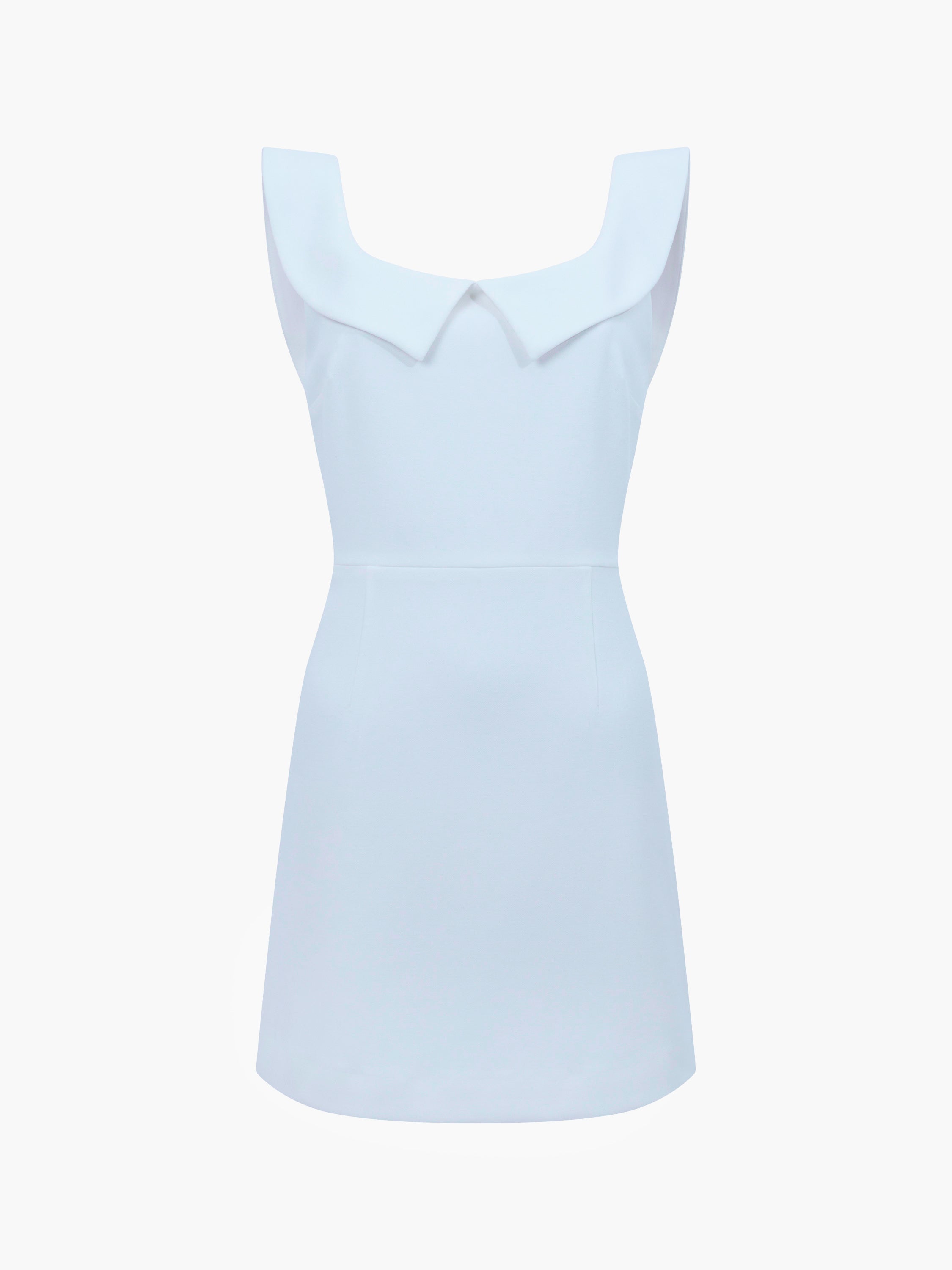 Whisper Collar Mini Dress