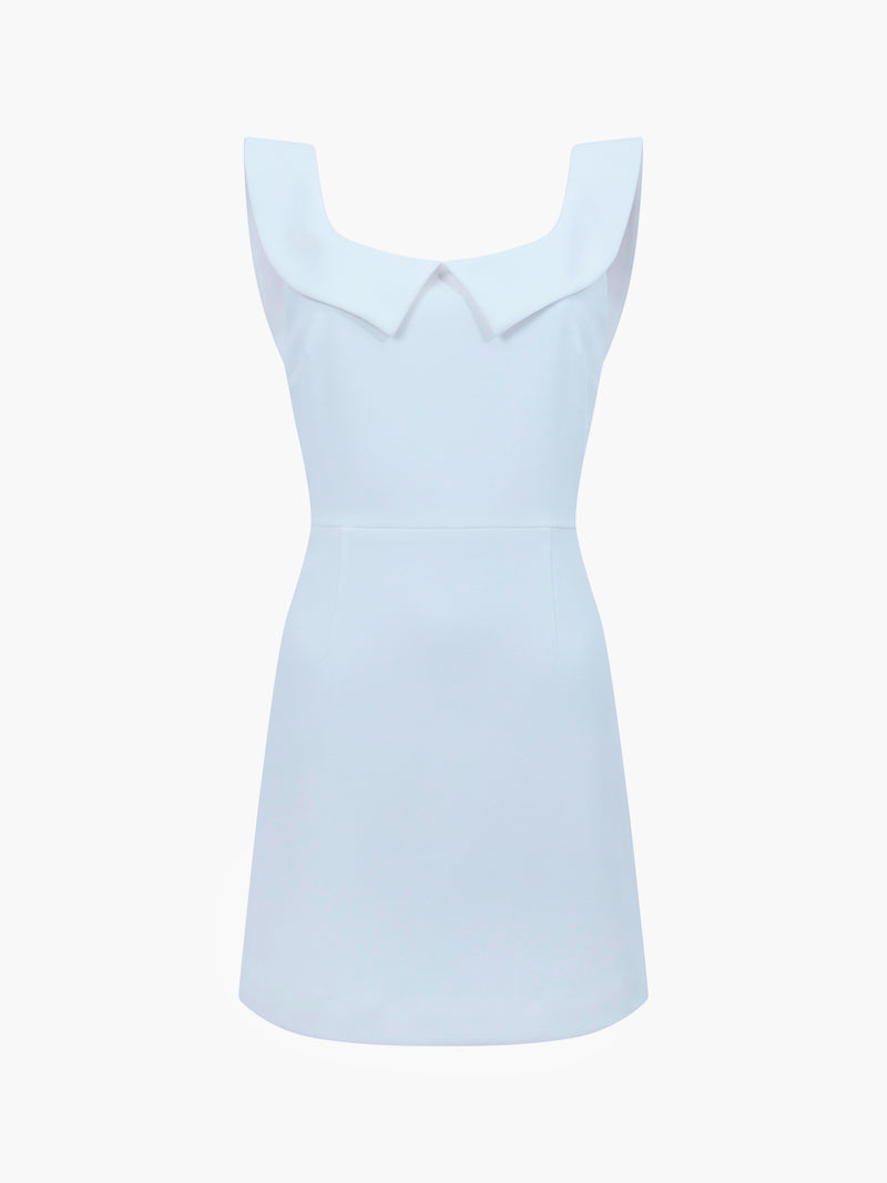 Whisper Collar Mini Dress