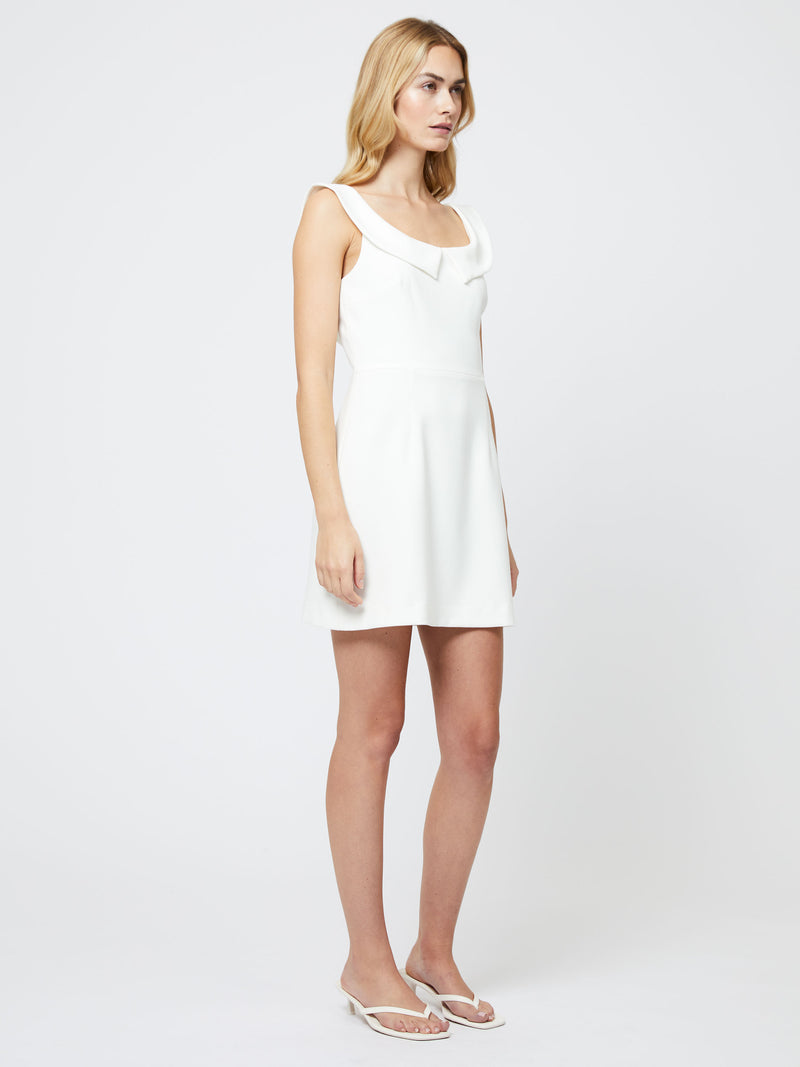 Whisper Collar Mini Dress