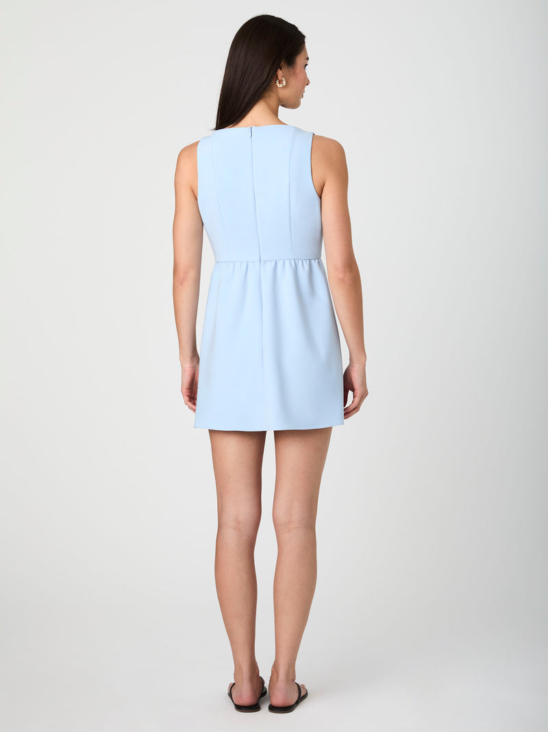 Whisper Boat Neck Mini Dress