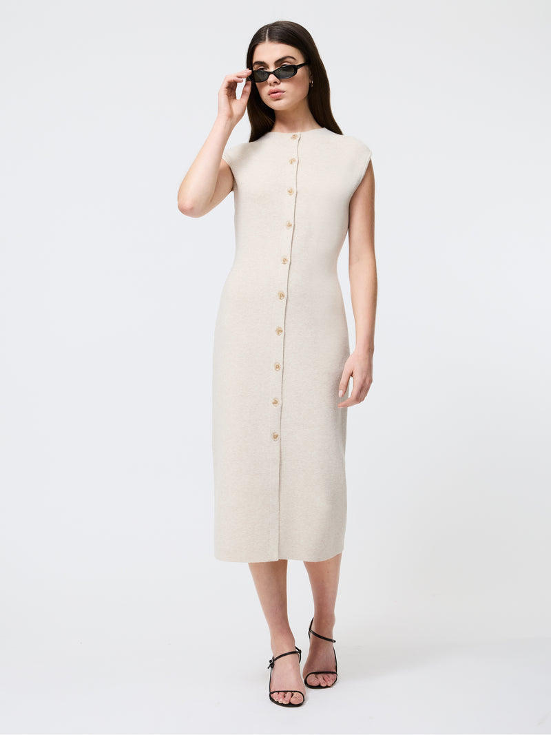 Marley Knit Button Down Midi Dress