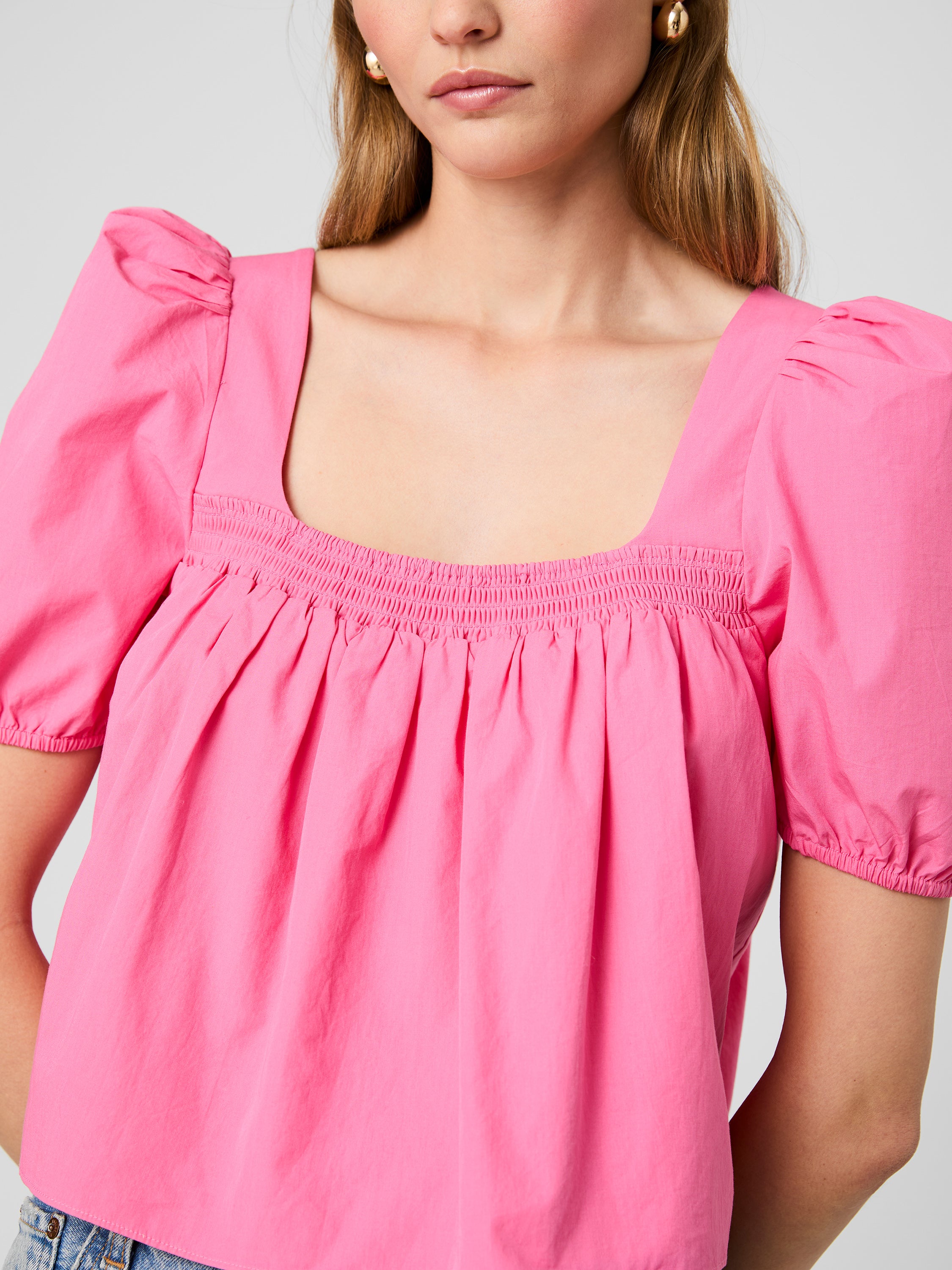 CAMBRIA COTTON PUFF SLEEVE TOP VIEW 3 | New Arrivals CAMBRIA COTTON PUFF SLEEVE TOP VIEW 3 | New Arrivals