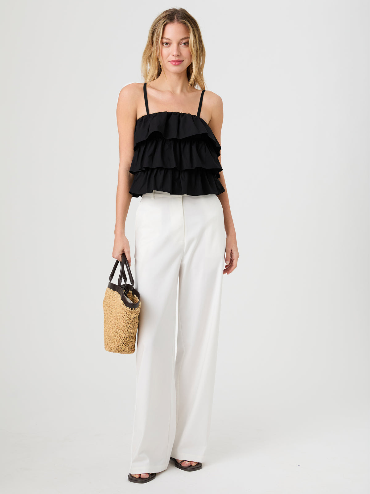 Aimee Cotton Top | French Connection US
