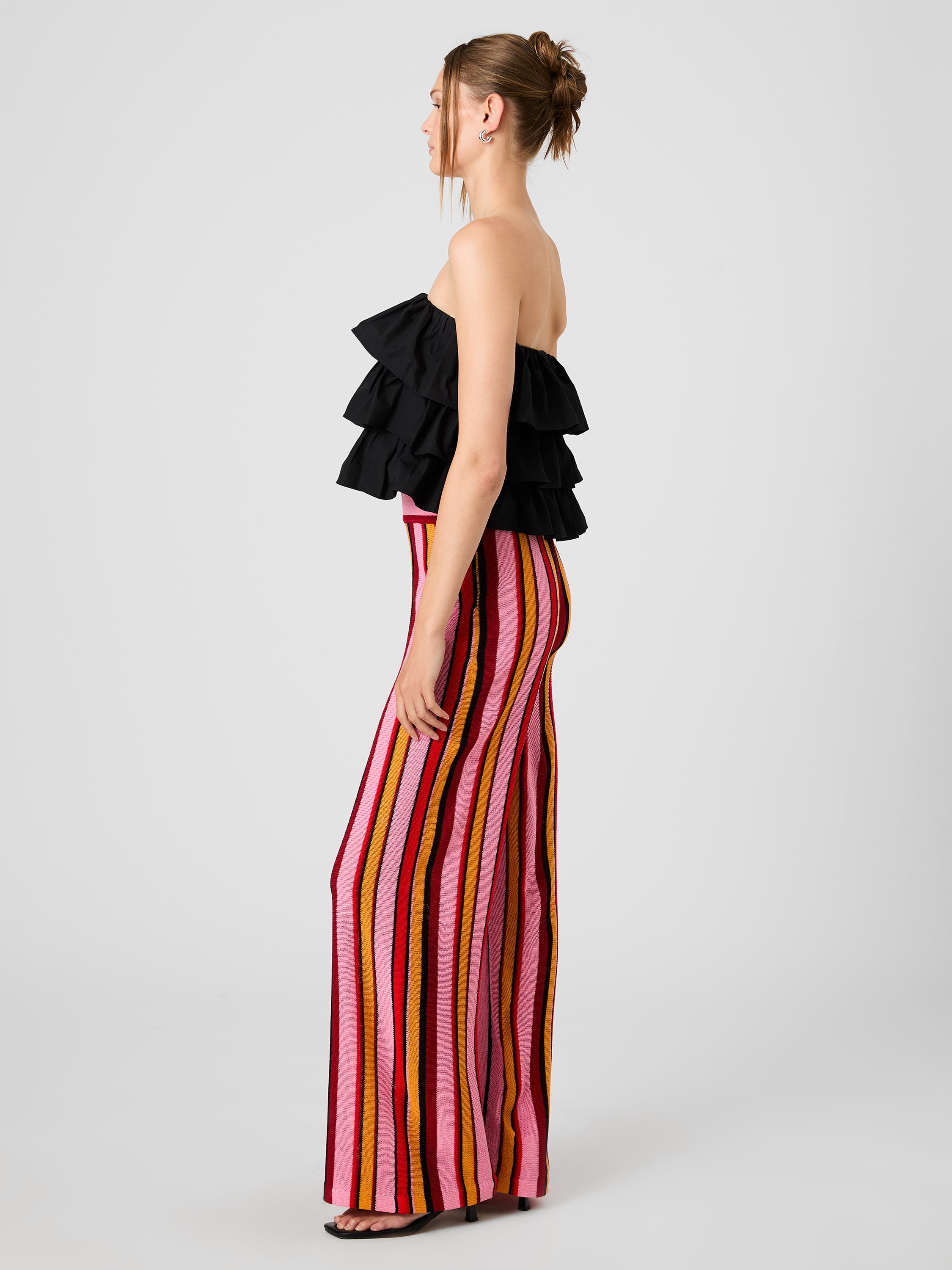 MOTLEY KNIT FLARE PANTS VIEW 8 | Matching Sets MOTLEY KNIT FLARE PANTS VIEW 8 | Matching Sets