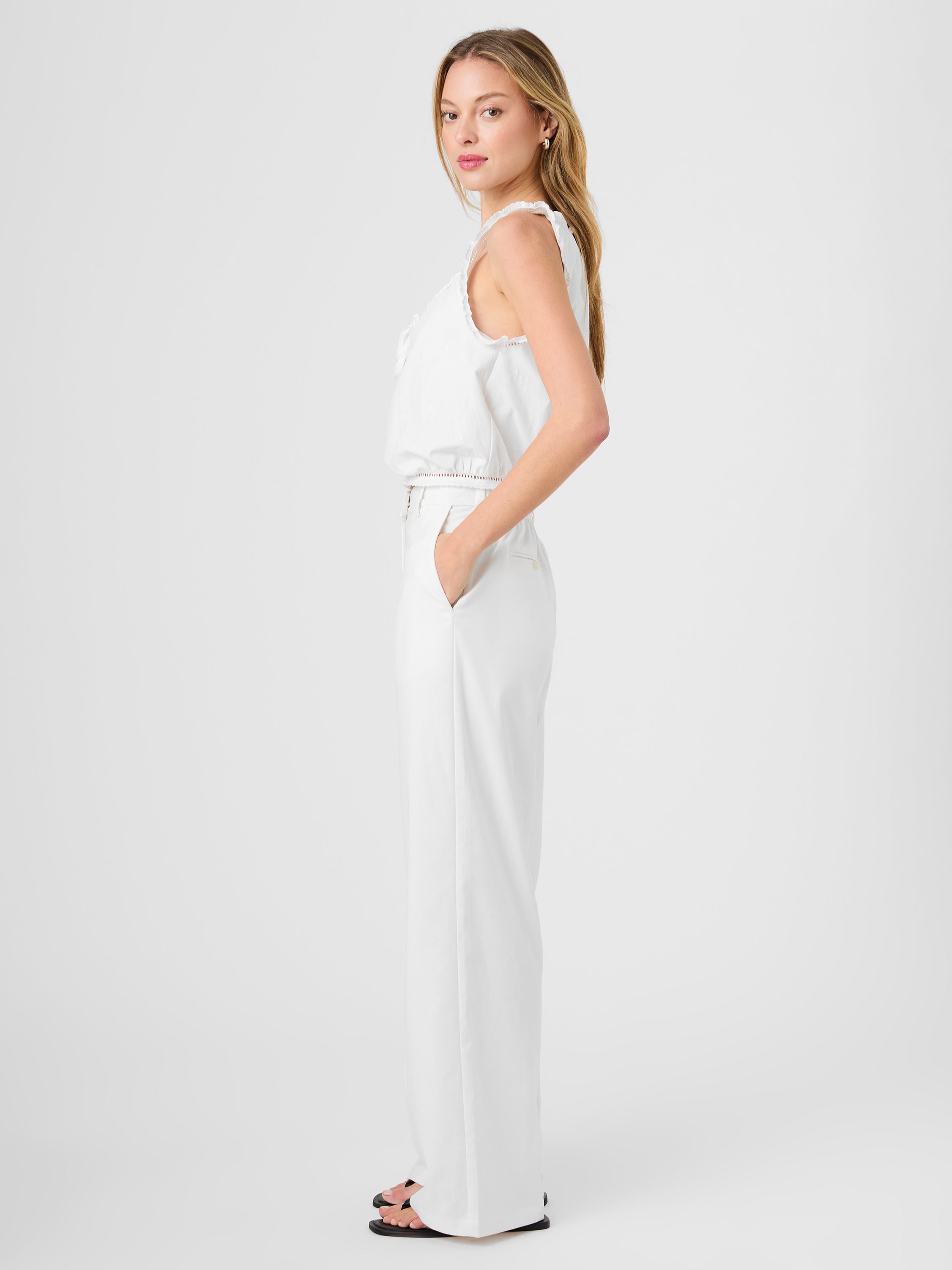 LIGHTWEIGHT TWILL RELAXED TROUSERS VIEW 6 | Pants LIGHTWEIGHT TWILL RELAXED TROUSERS VIEW 6 | Pants