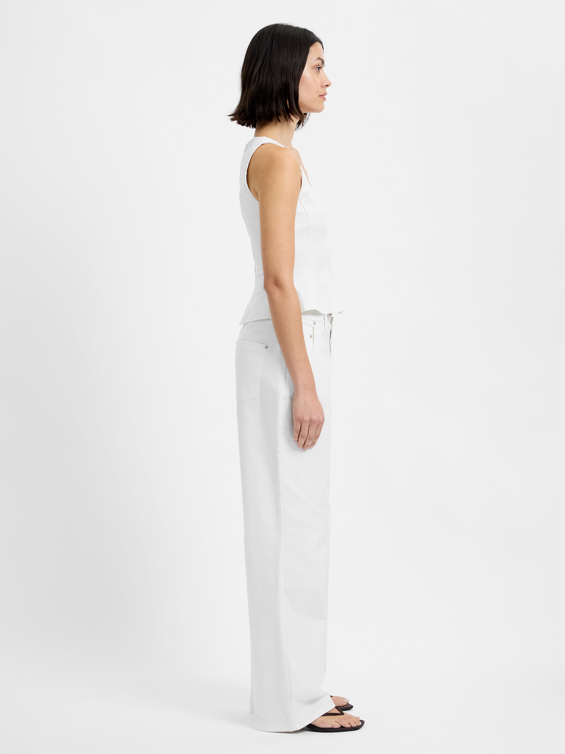 INEZ COTTON RELAXED LEG TROUSERS VIEW 5 | Pants INEZ COTTON RELAXED LEG TROUSERS VIEW 5 | Pants