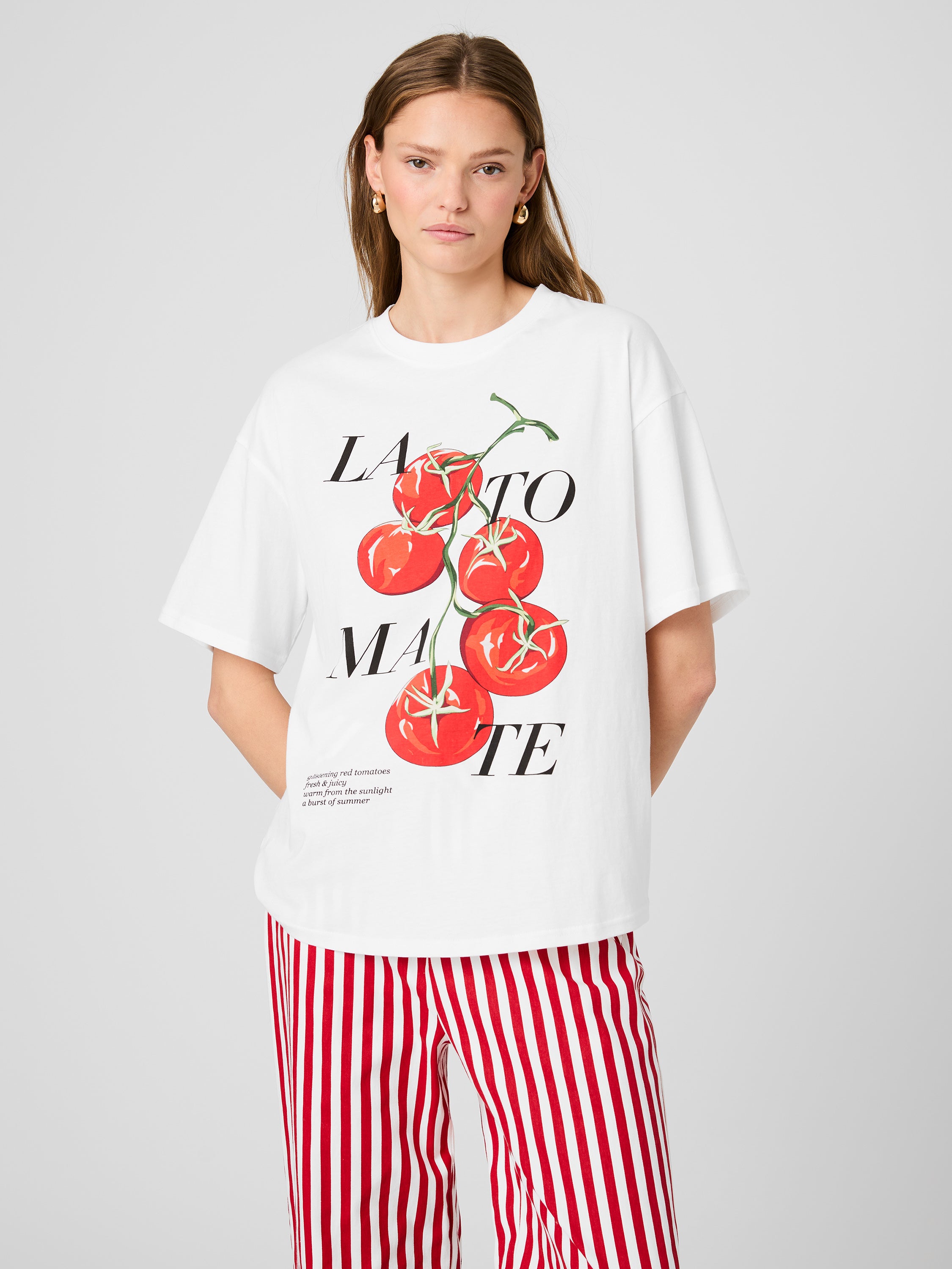 LA TOMATE OVERSIZED TEE View 2 | Shirts & Tops LA TOMATE OVERSIZED TEE View 2 | Shirts & Tops