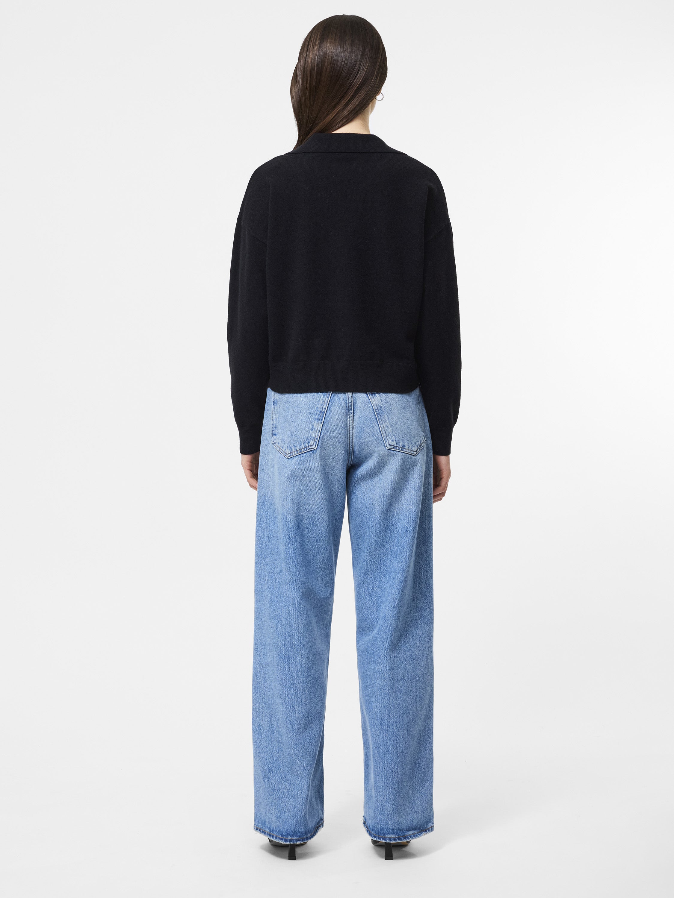 Sloane Knit Collared Pullover