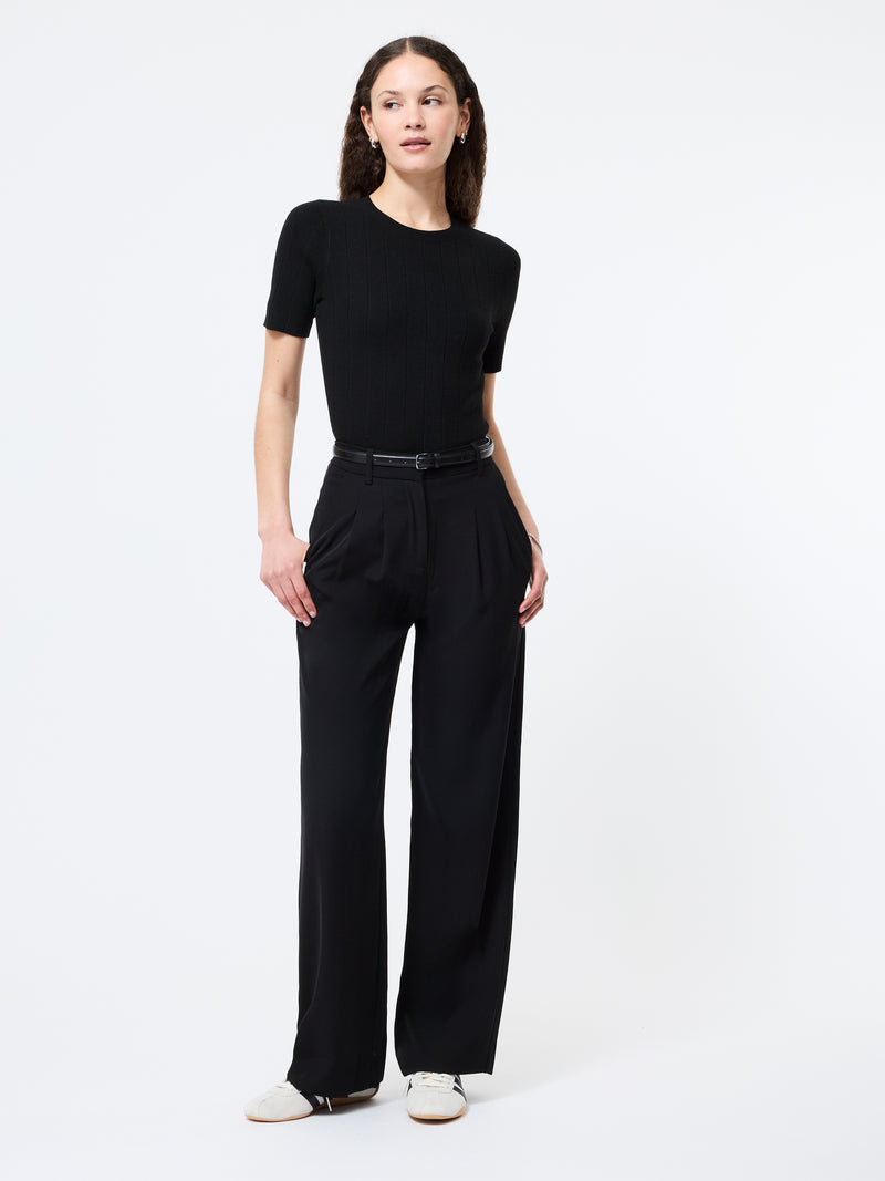 Marley Knit Wide Rib Top