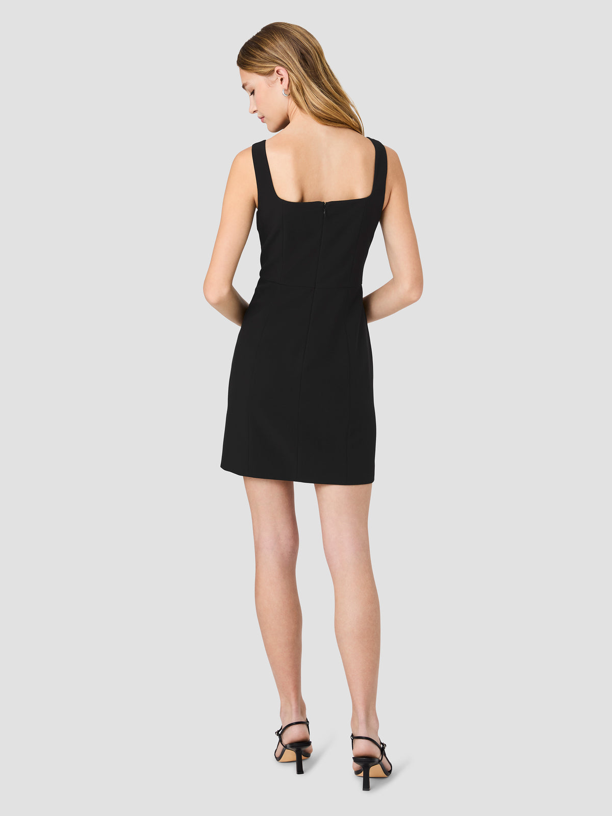 AZRA TWILL FLAP POCKET SLEEVELESS MINI DRESS VIEW 4 | New Arrivals AZRA TWILL FLAP POCKET SLEEVELESS MINI DRESS VIEW 4 | New Arrivals
