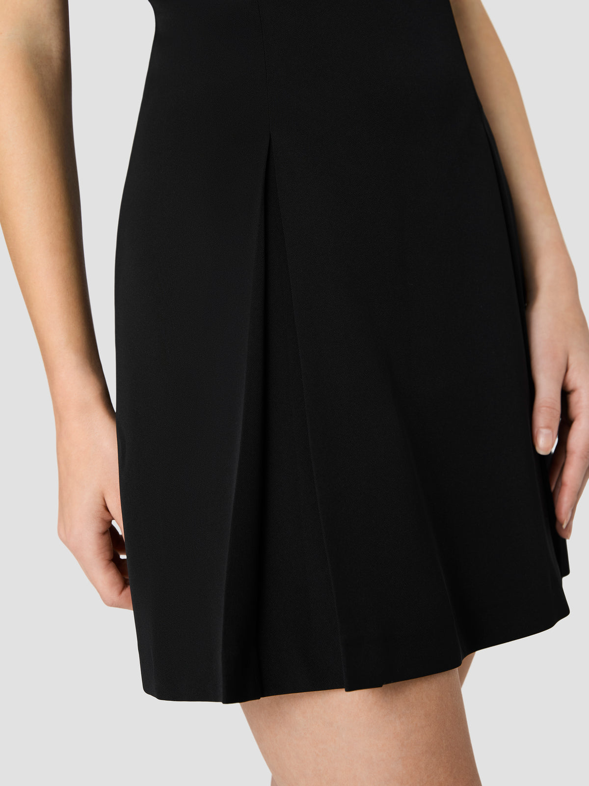 HARRY SUITING SLEEVELESS INVERTED PLEAT DRESS VIEW 3 | Best Sellers HARRY SUITING SLEEVELESS INVERTED PLEAT DRESS VIEW 3 | Best Sellers