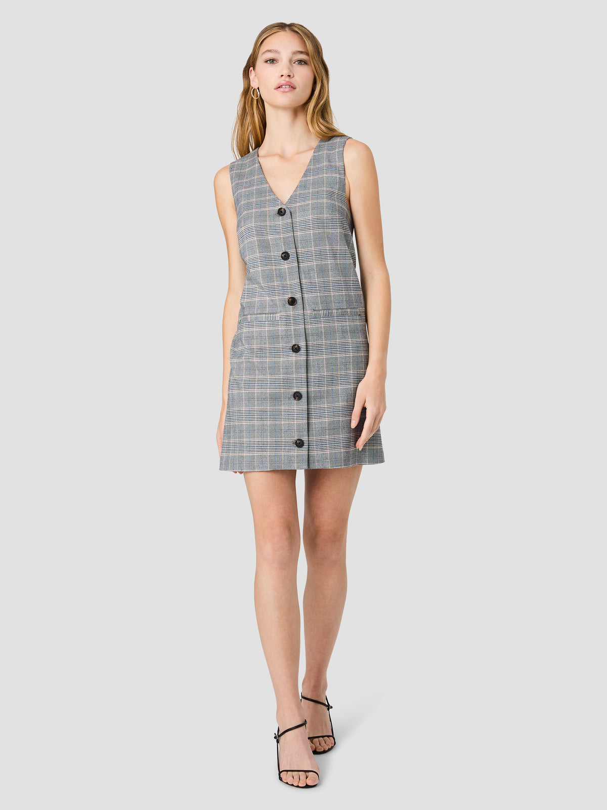MATTEO PLAID A-LINE MINI DRESS VIEW 6 | New Arrivals MATTEO PLAID A-LINE MINI DRESS VIEW 6 | New Arrivals