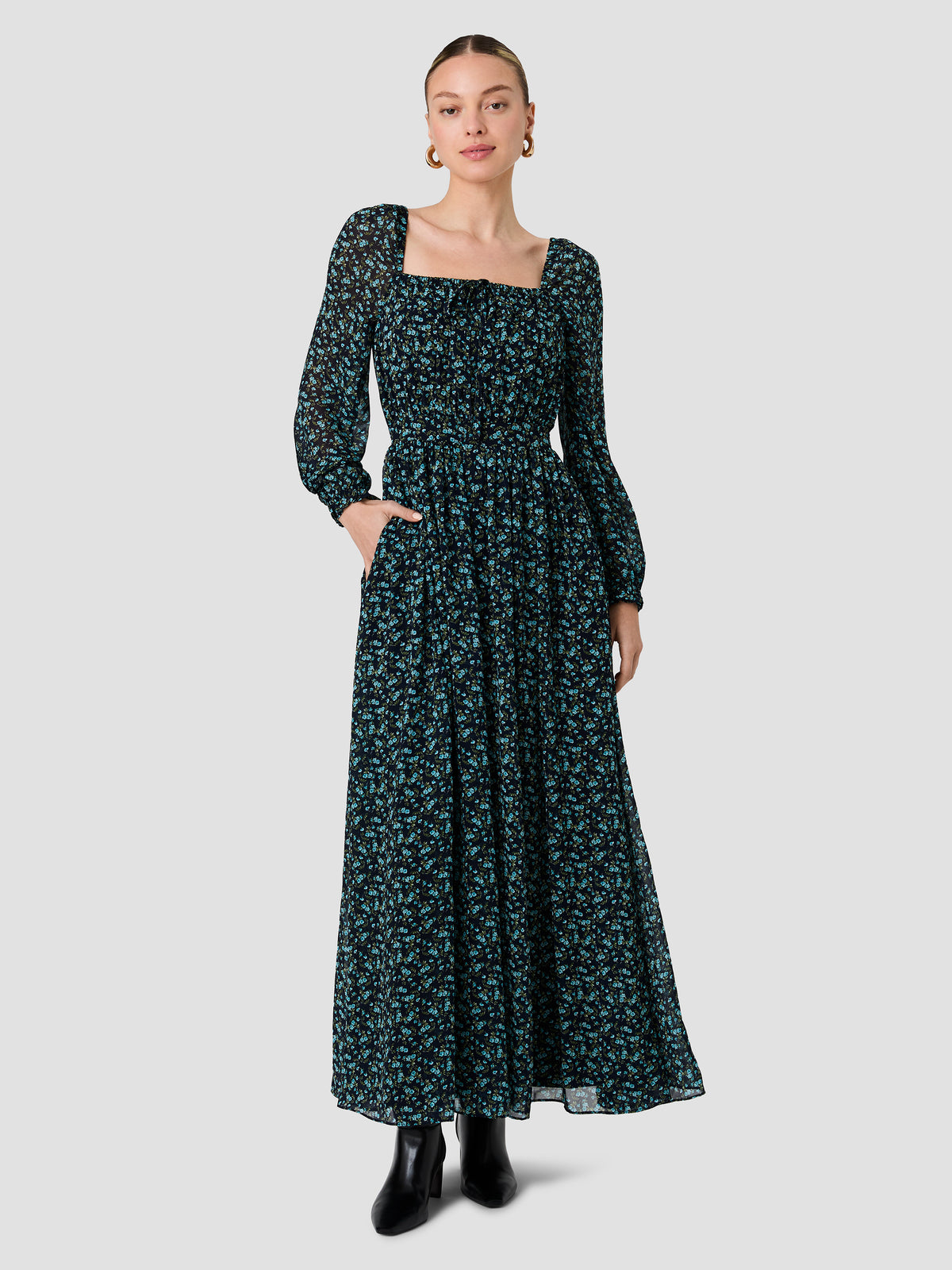 MARINA DITSY LUCIA FLEUR MAXI DRESS VIEW 5 MARINA DITSY LUCIA FLEUR MAXI DRESS VIEW 5