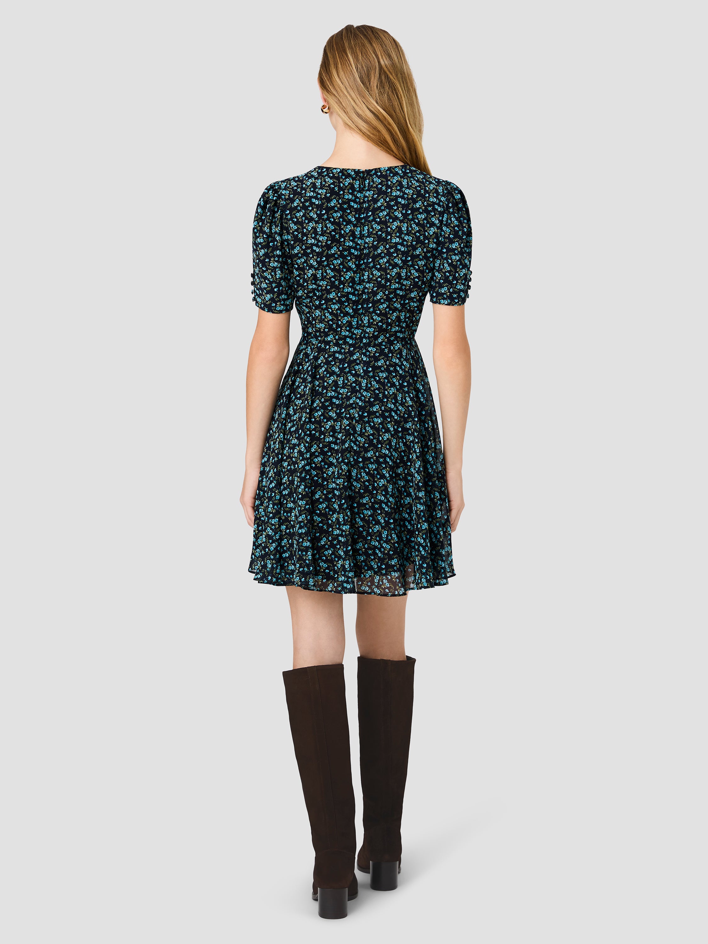 MARINA DITSY LUCIA FLEUR MINI DRESS VIEW 4 MARINA DITSY LUCIA FLEUR MINI DRESS VIEW 4