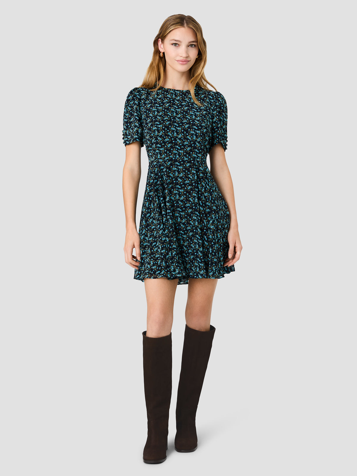 MARINA DITSY LUCIA FLEUR MINI DRESS VIEW 6 MARINA DITSY LUCIA FLEUR MINI DRESS VIEW 6