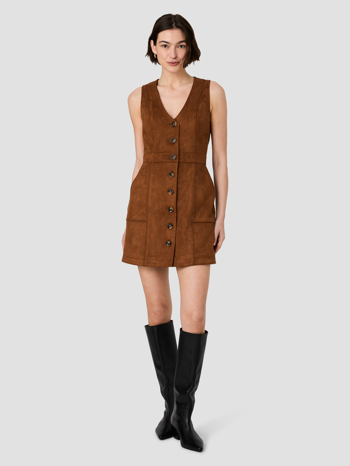 LANEY SUEDE PATCH POCKET MINI DRESS VIEW 6 | New Arrivals LANEY SUEDE PATCH POCKET MINI DRESS VIEW 6 | New Arrivals