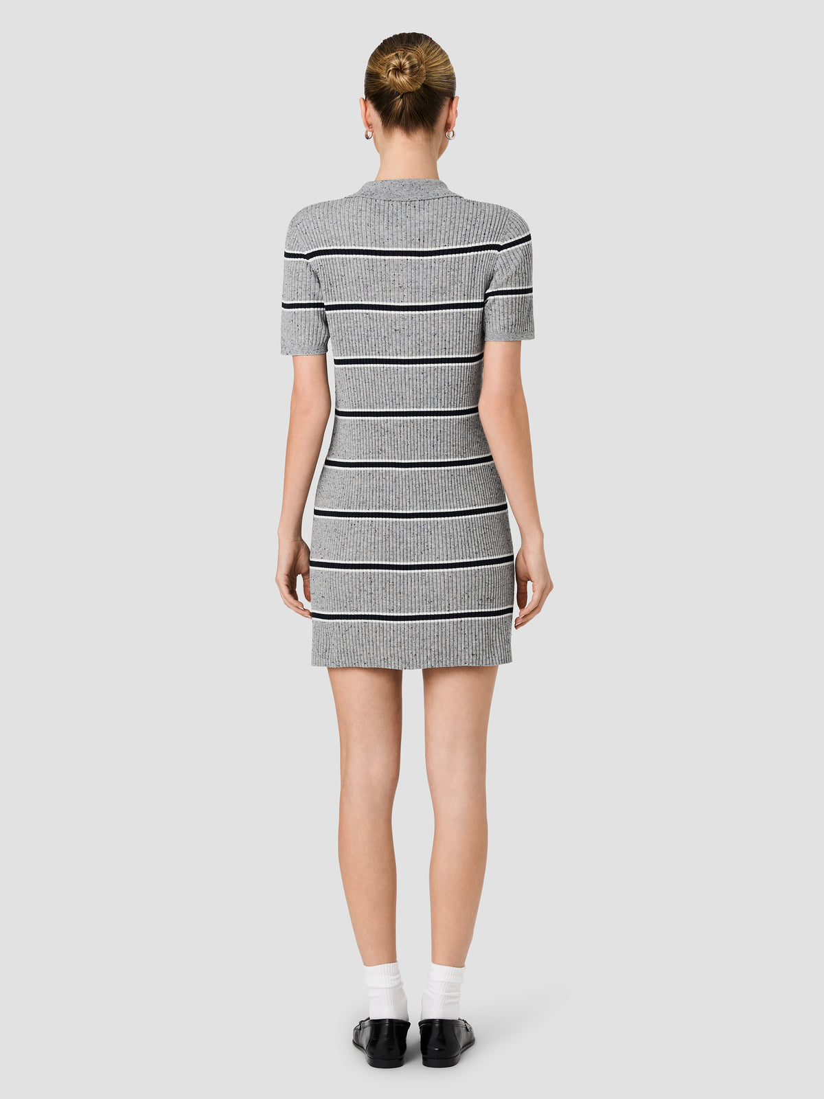 MASON KNIT VARSITY STRIPE POLO SHIRT DRESS VIEW 5 | New Arrivals MASON KNIT VARSITY STRIPE POLO SHIRT DRESS VIEW 5 | New Arrivals