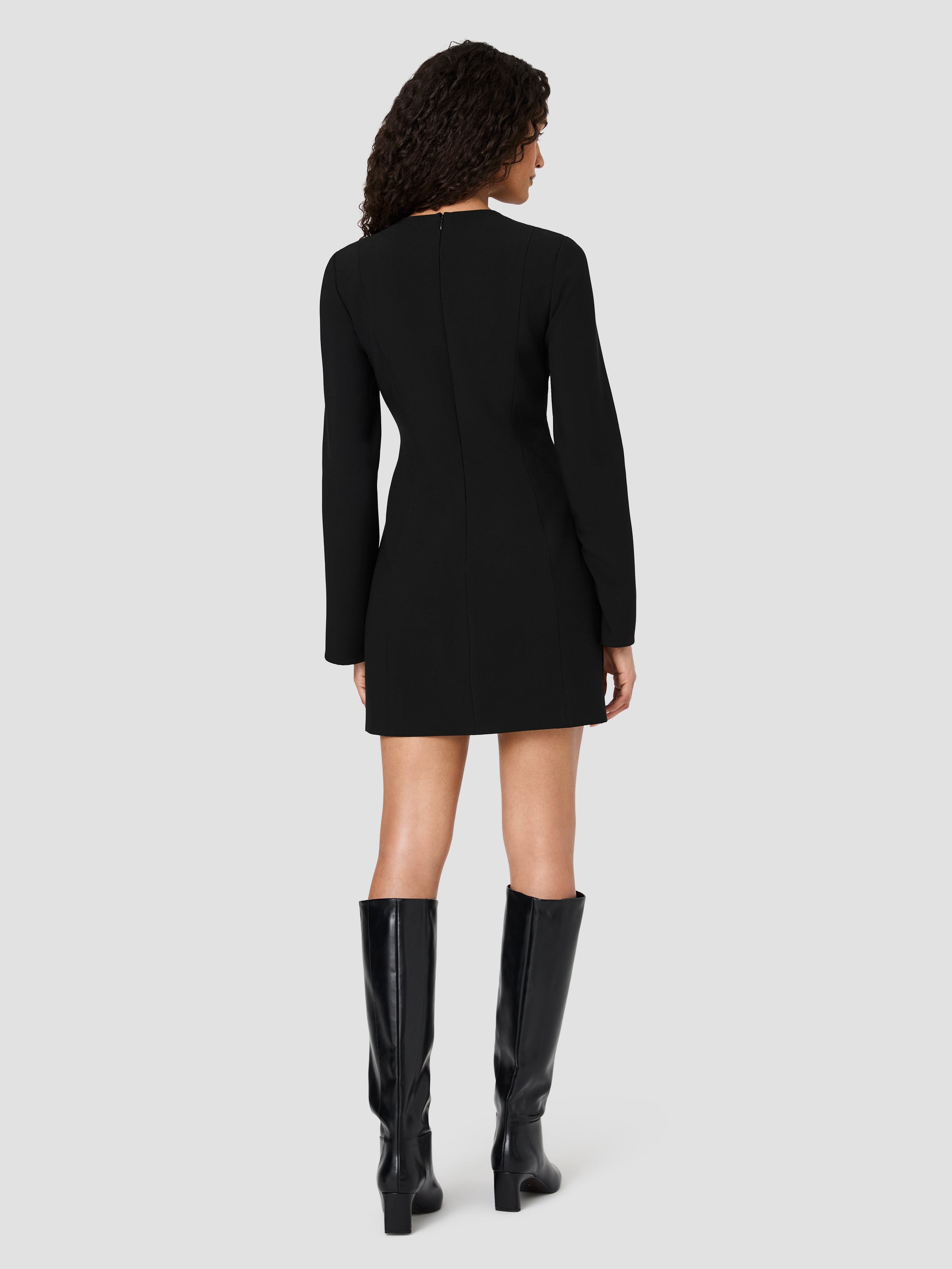 AZRA TWILL 2 POCKET LONG SLEEVE MINI DRESS VIEW 6 | Best Sellers AZRA TWILL 2 POCKET LONG SLEEVE MINI DRESS VIEW 6 | Best Sellers