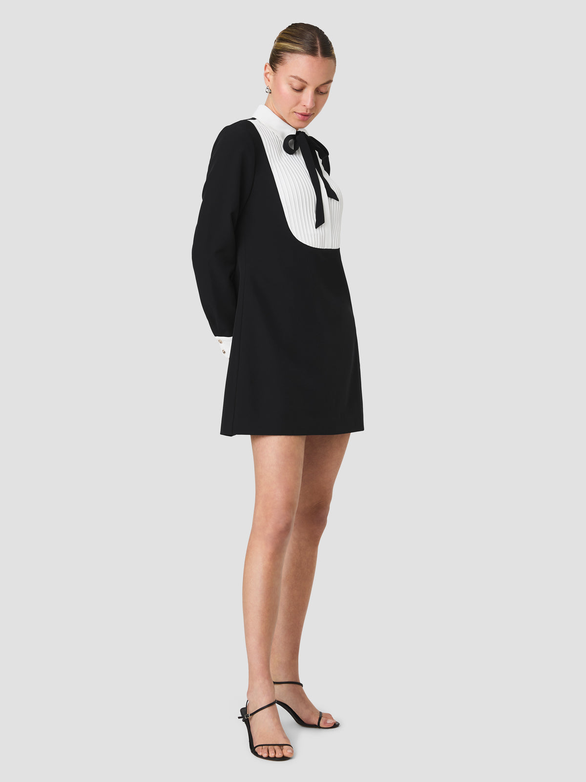 ECHO COMBO CRISTI CREPE MINI DRESS VIEW 5 ECHO COMBO CRISTI CREPE MINI DRESS VIEW 5