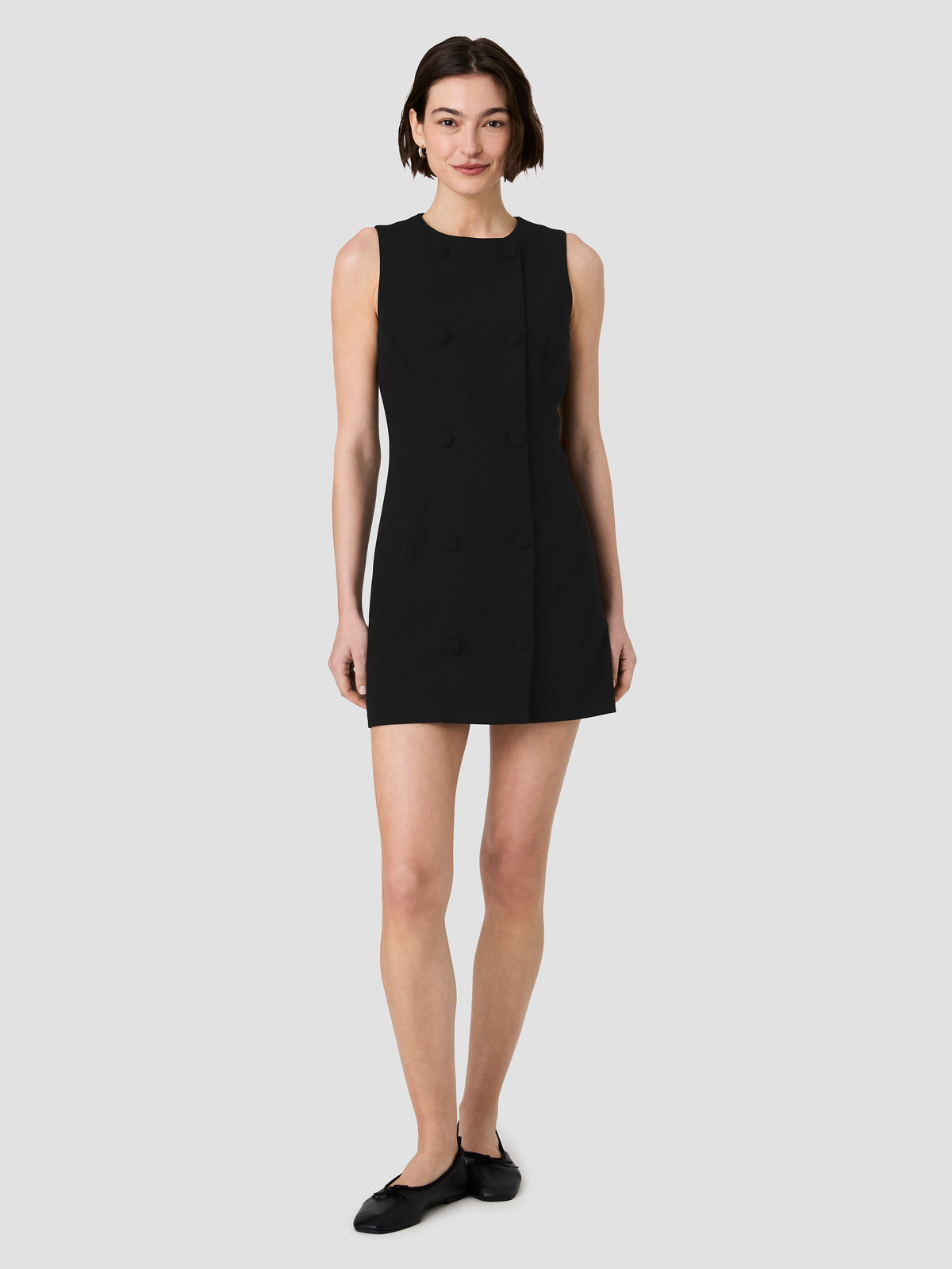 WHISPER DOUBLE BREASTED MINI DRESS VIEW 6 | New Arrivals WHISPER DOUBLE BREASTED MINI DRESS VIEW 6 | New Arrivals