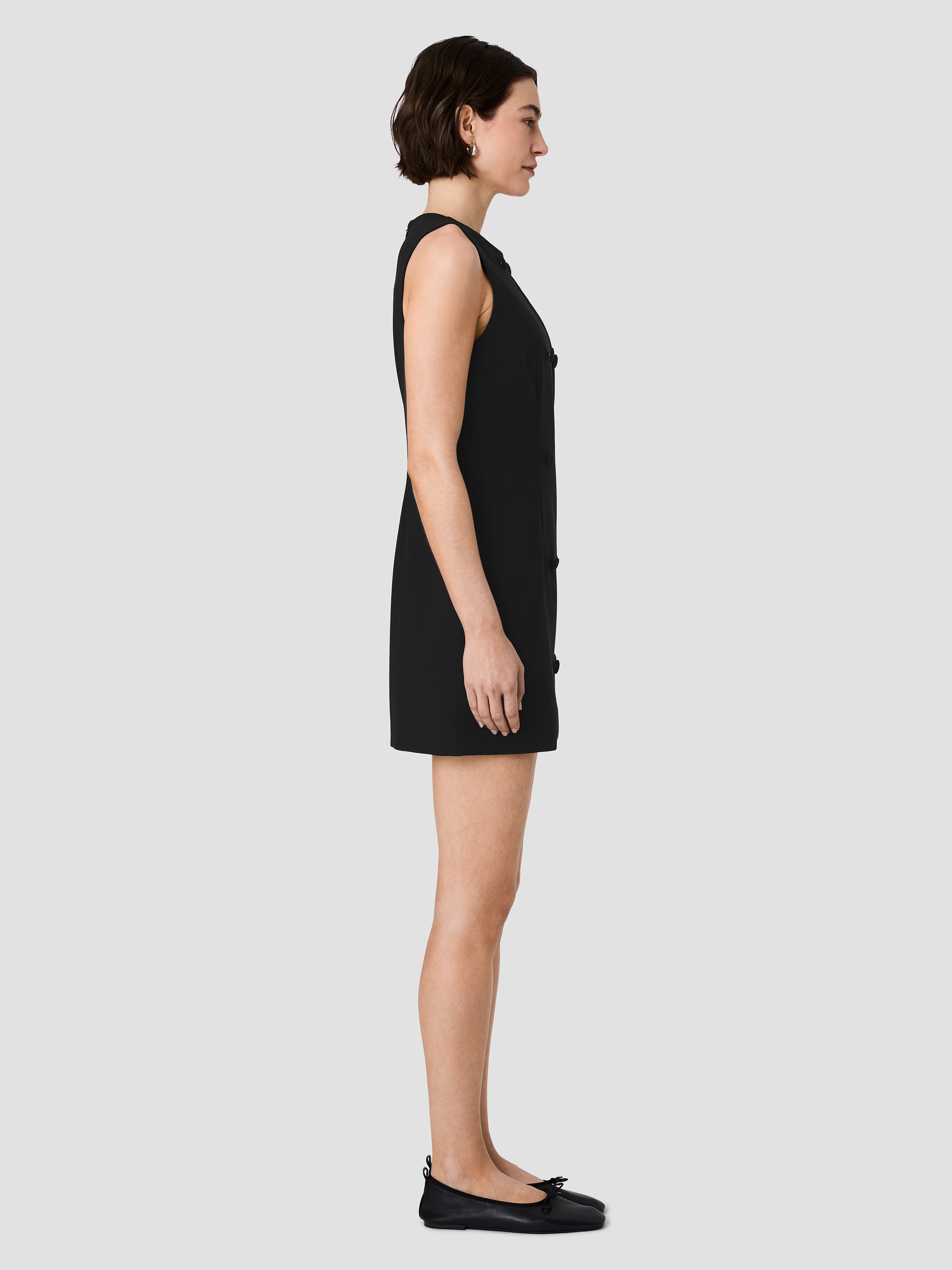 WHISPER DOUBLE BREASTED MINI DRESS VIEW 5 | New Arrivals WHISPER DOUBLE BREASTED MINI DRESS VIEW 5 | New Arrivals