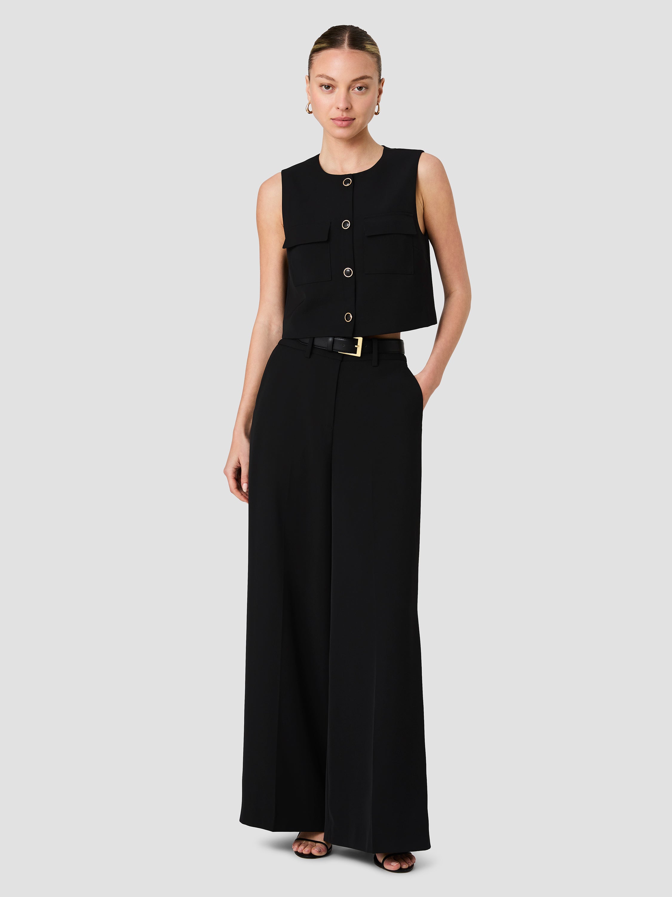 HARRY SUITING SLEEVELESS BOXY TOP VIEW 6 | Best Sellers HARRY SUITING SLEEVELESS BOXY TOP VIEW 6 | Best Sellers
