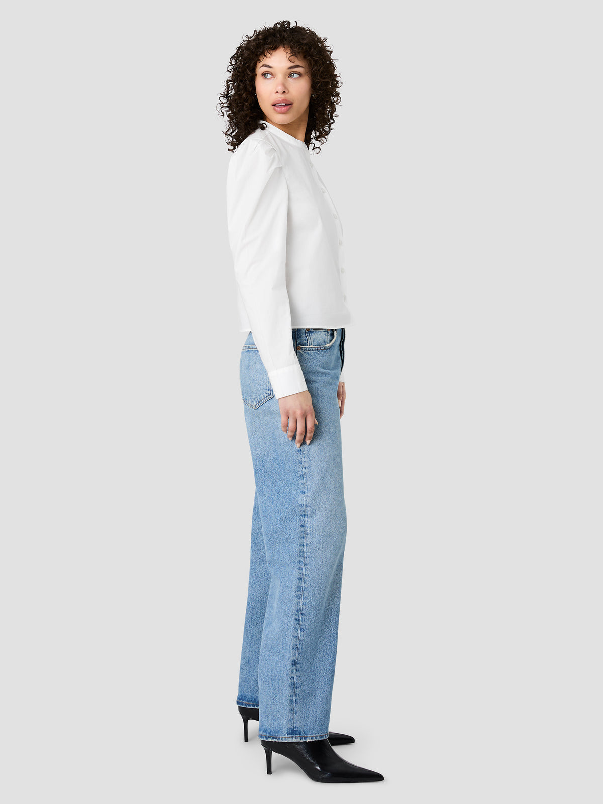 CAMBRIA COTTON PUFF SLEEVE SHIRT VIEW 5 | New Arrivals CAMBRIA COTTON PUFF SLEEVE SHIRT VIEW 5 | New Arrivals