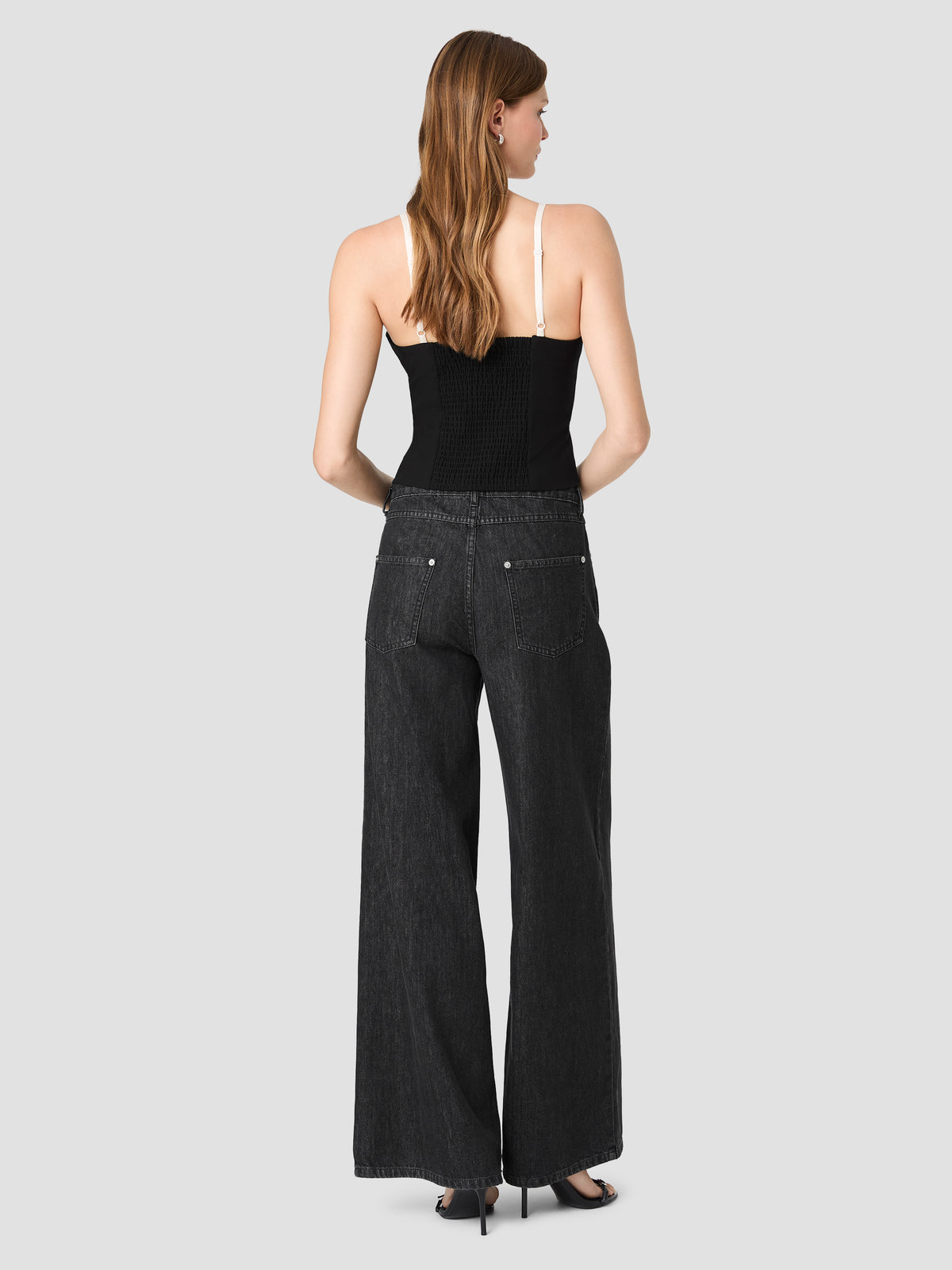 AZRA LACE PEEKABOO FITTED TOP VIEW 4 | The Essentials Edit AZRA LACE PEEKABOO FITTED TOP VIEW 4 | The Essentials Edit