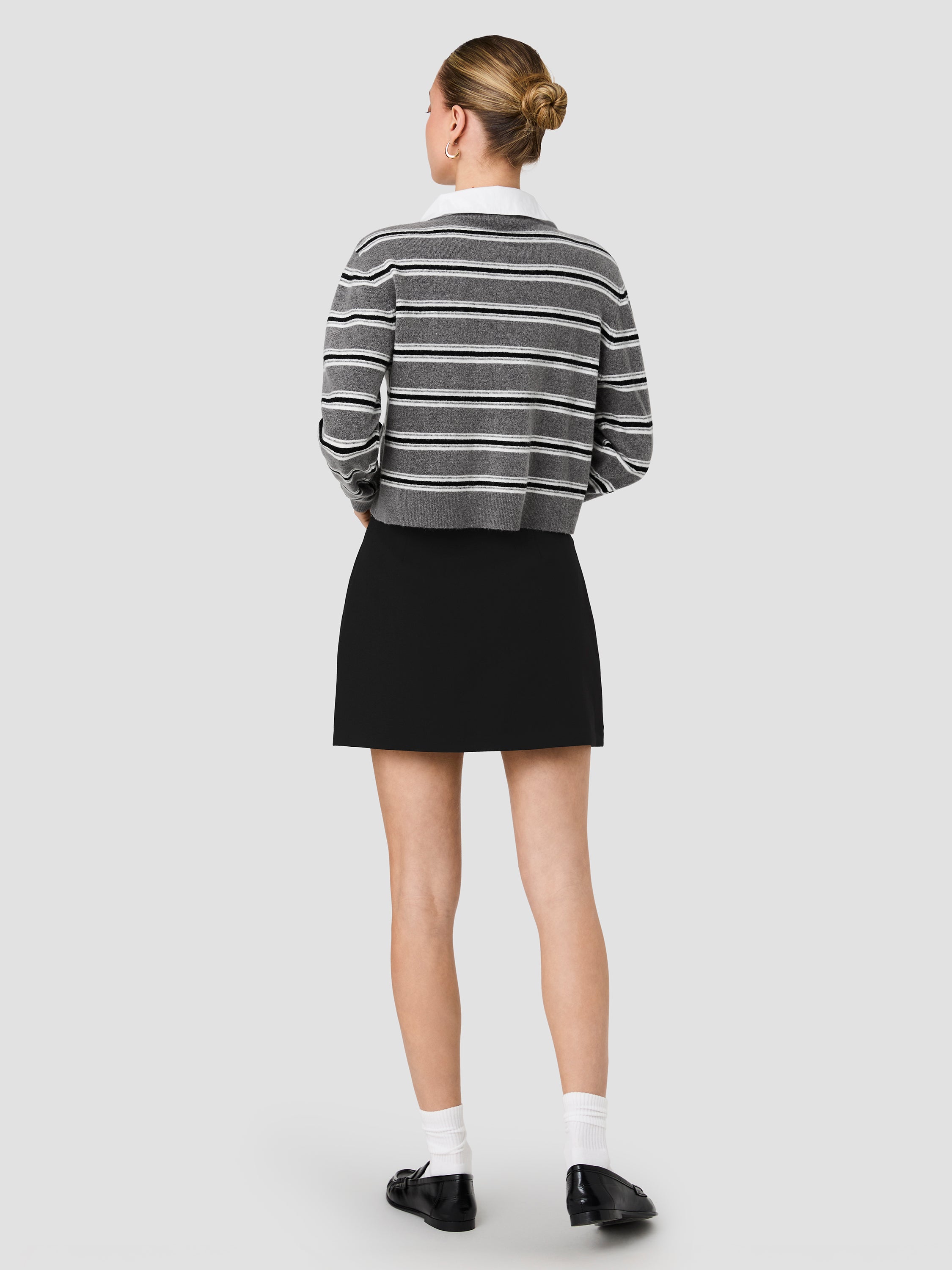 AZRA TWILL WELT POCKET MINI SKIRT VIEW 5 AZRA TWILL WELT POCKET MINI SKIRT VIEW 5