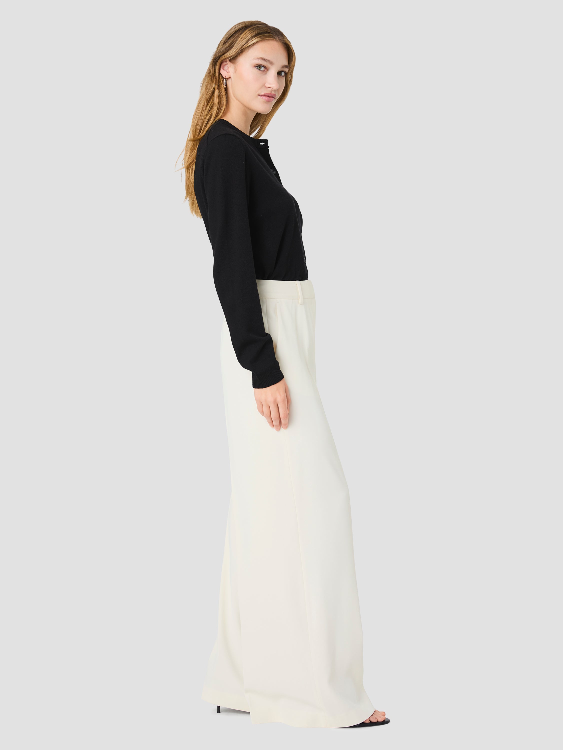 HARRY SUITING HIGH WAISTED WIDE LEG TROUSERS VIEW 5 HARRY SUITING HIGH WAISTED WIDE LEG TROUSERS VIEW 5