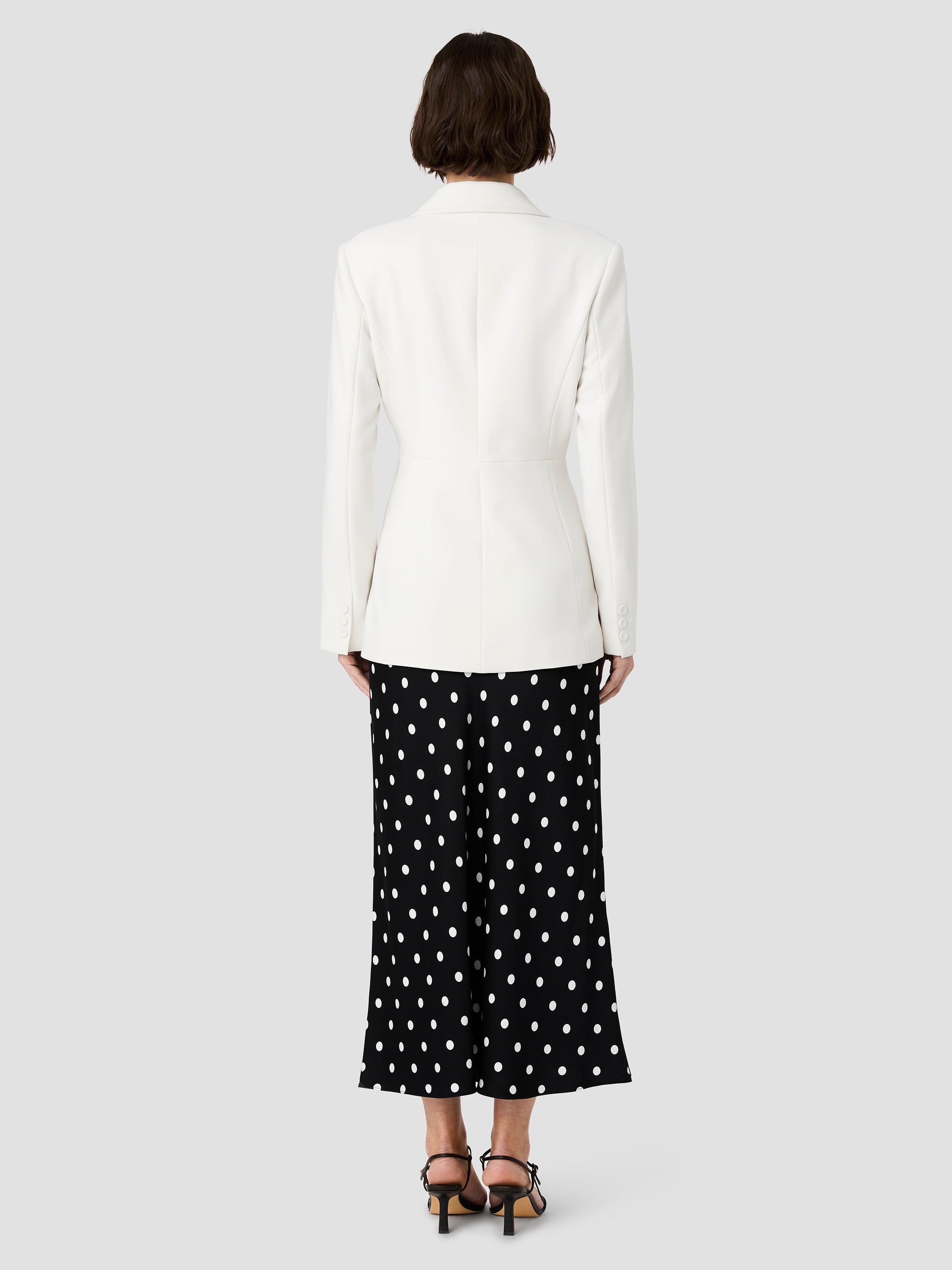 AZRA TWILL CINCHED BLAZER VIEW 6 AZRA TWILL CINCHED BLAZER VIEW 6