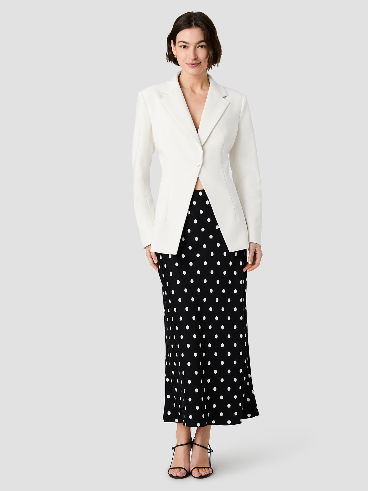 AZRA TWILL CINCHED BLAZER VIEW 8 AZRA TWILL CINCHED BLAZER VIEW 8