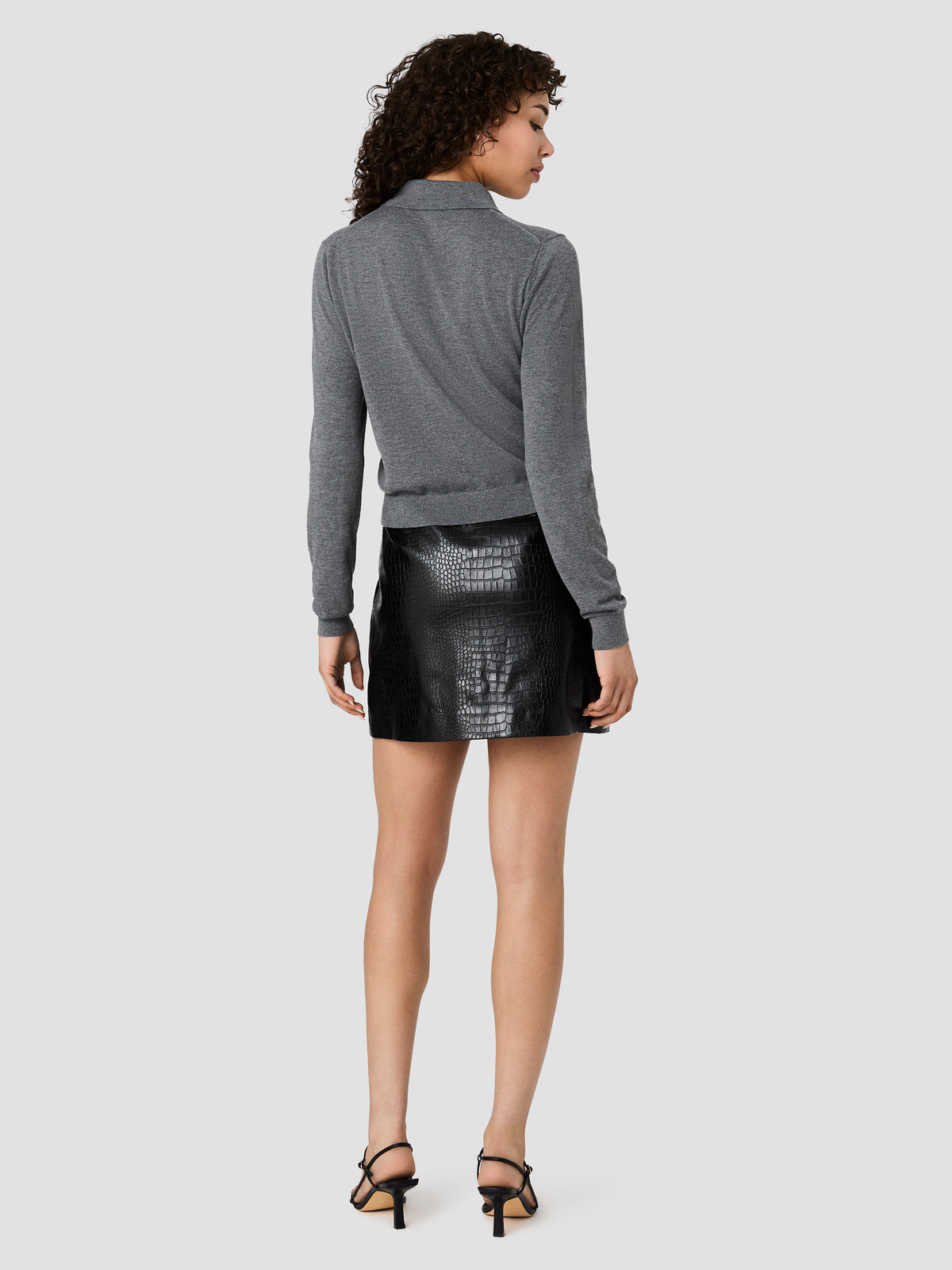 NOLA FINE KNIT LONG SLEEVE POLO TOP VIEW 4 | New Arrivals NOLA FINE KNIT LONG SLEEVE POLO TOP VIEW 4 | New Arrivals
