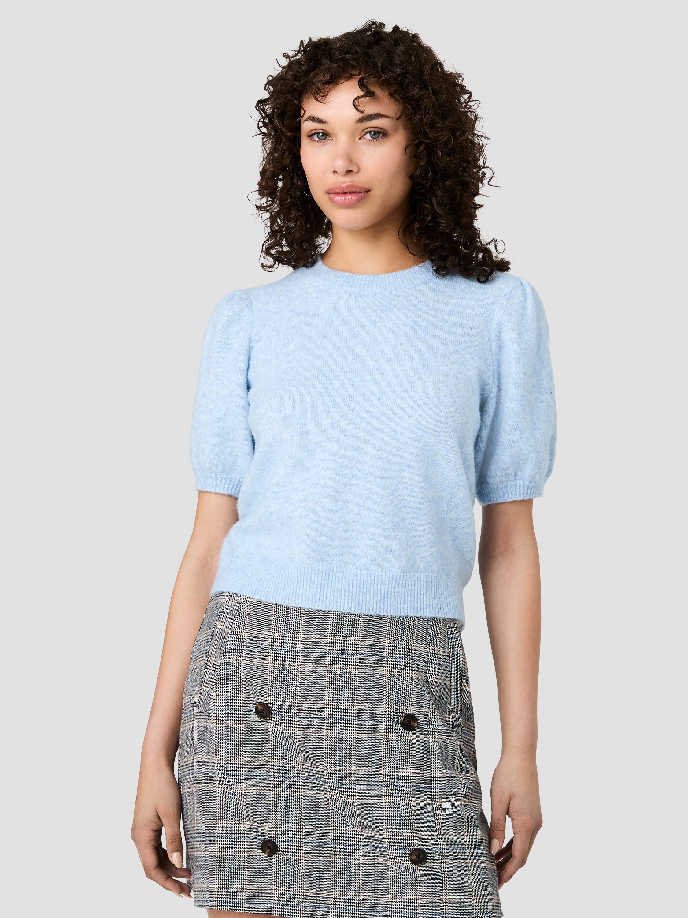 YULIA KNIT PUFF SLEEVE TOP View 1 | Products YULIA KNIT PUFF SLEEVE TOP View 1 | Products