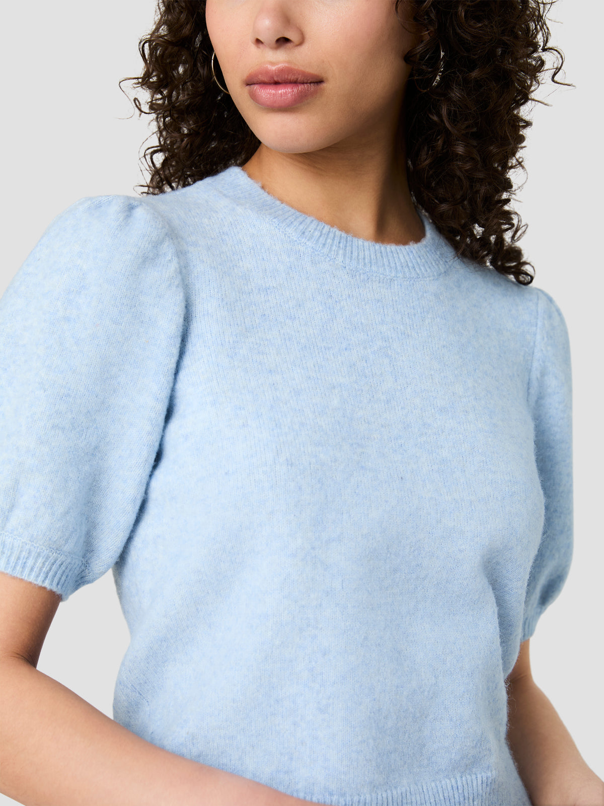 YULIA KNIT PUFF SLEEVE TOP VIEW 4 | New Arrivals YULIA KNIT PUFF SLEEVE TOP VIEW 4 | New Arrivals
