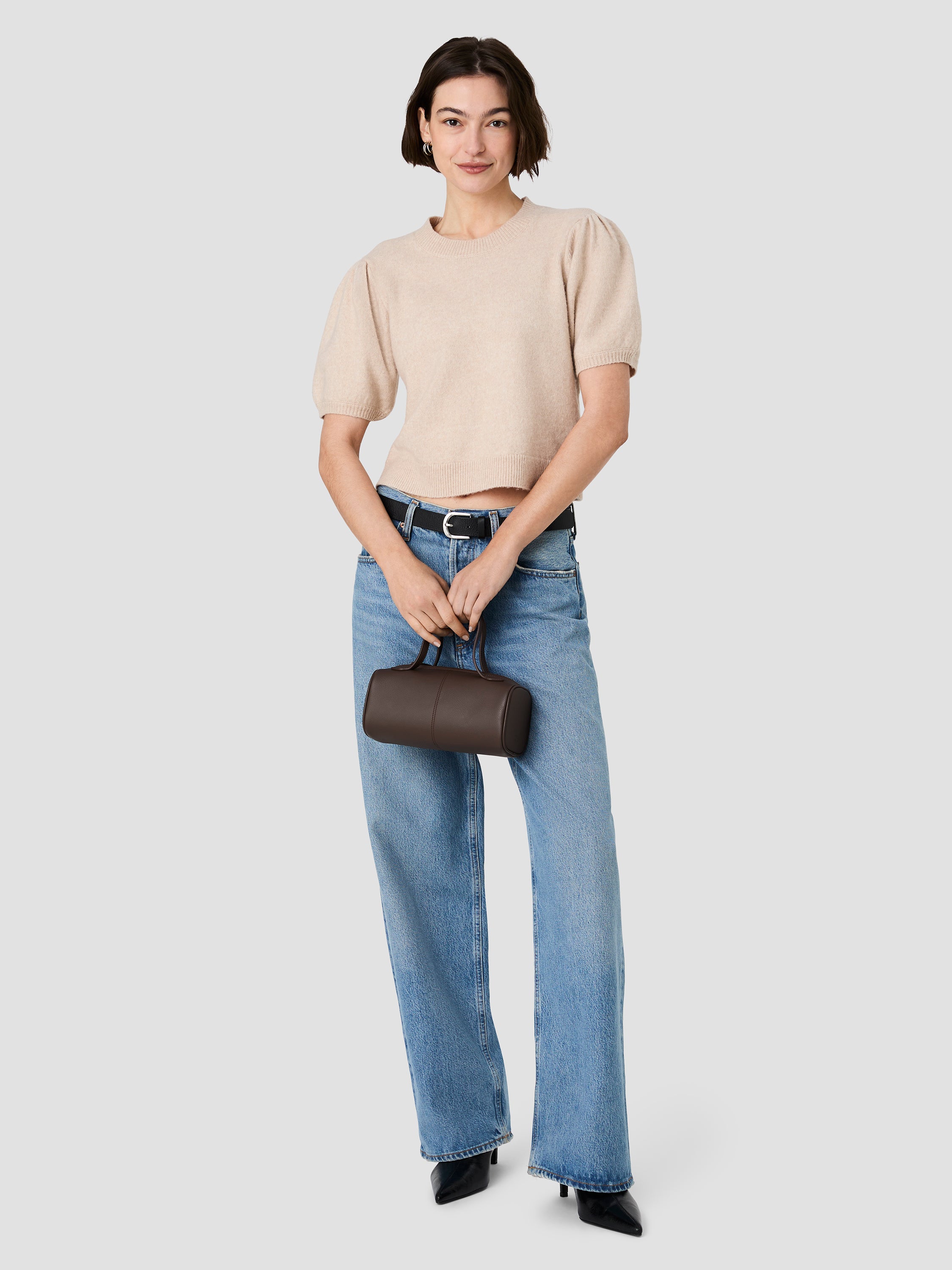 YULIA KNIT PUFF SLEEVE TOP View 1 | Products YULIA KNIT PUFF SLEEVE TOP View 1 | Products